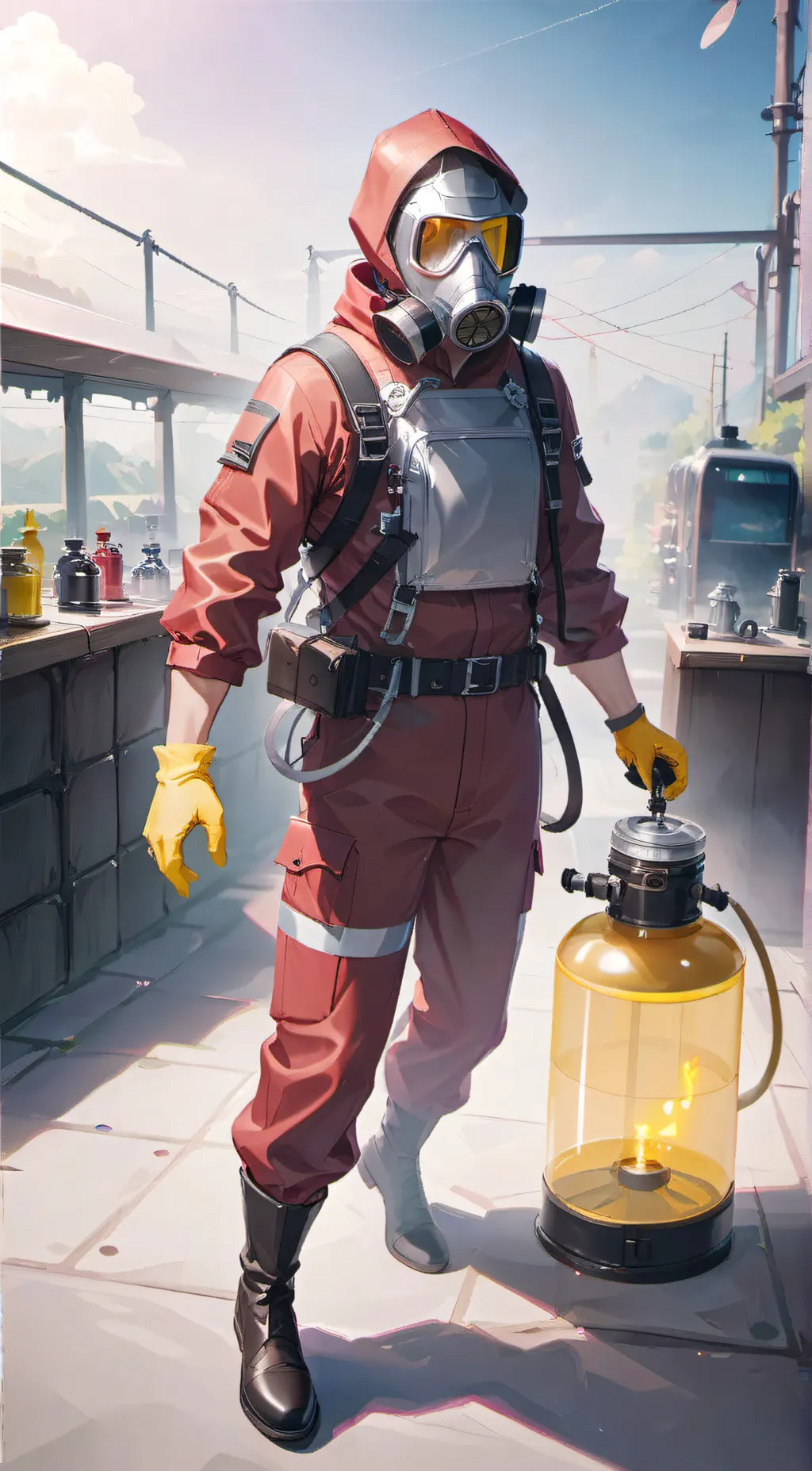 Talkie AI - Chat with gas mask roomV2