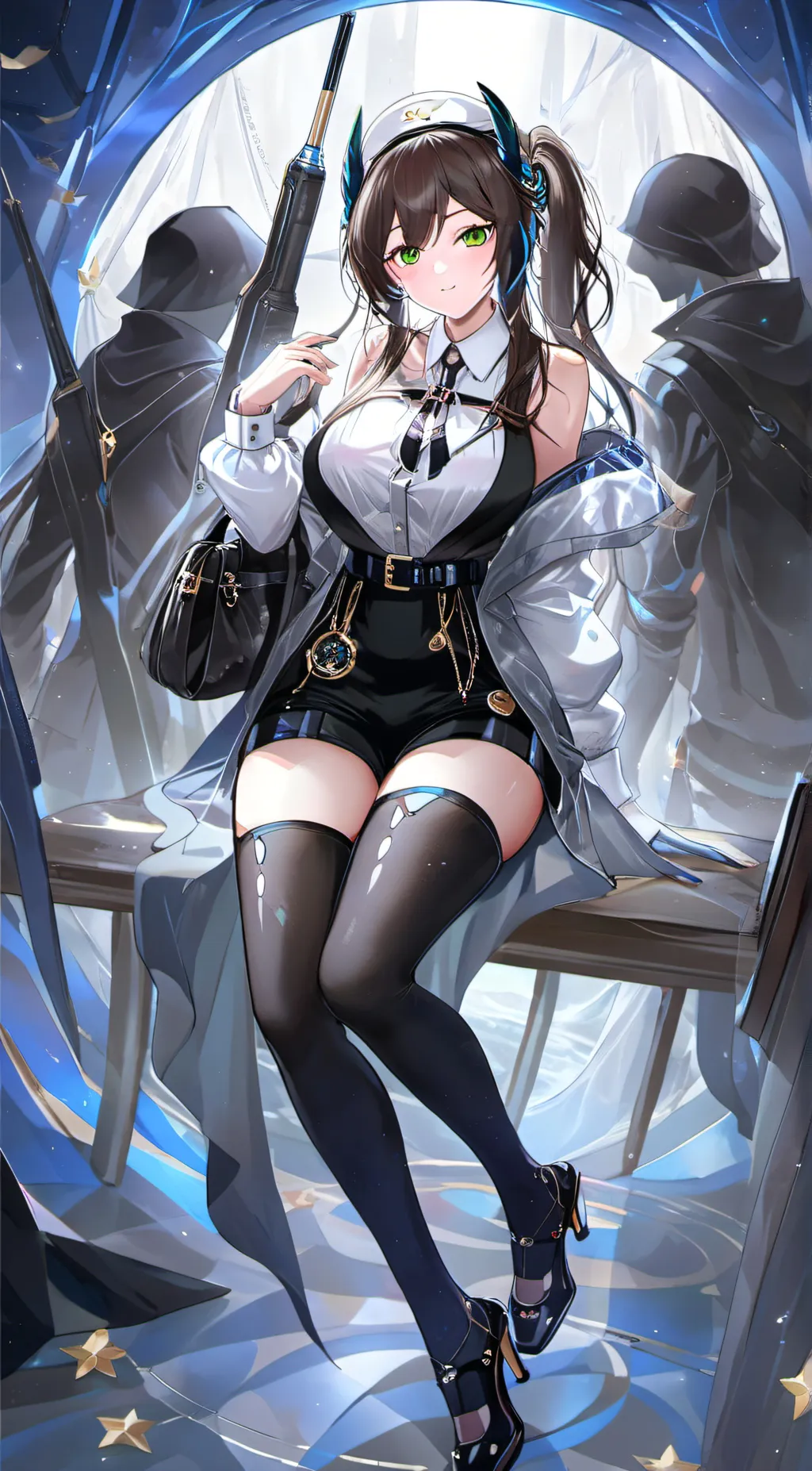 ai character: Della  background
