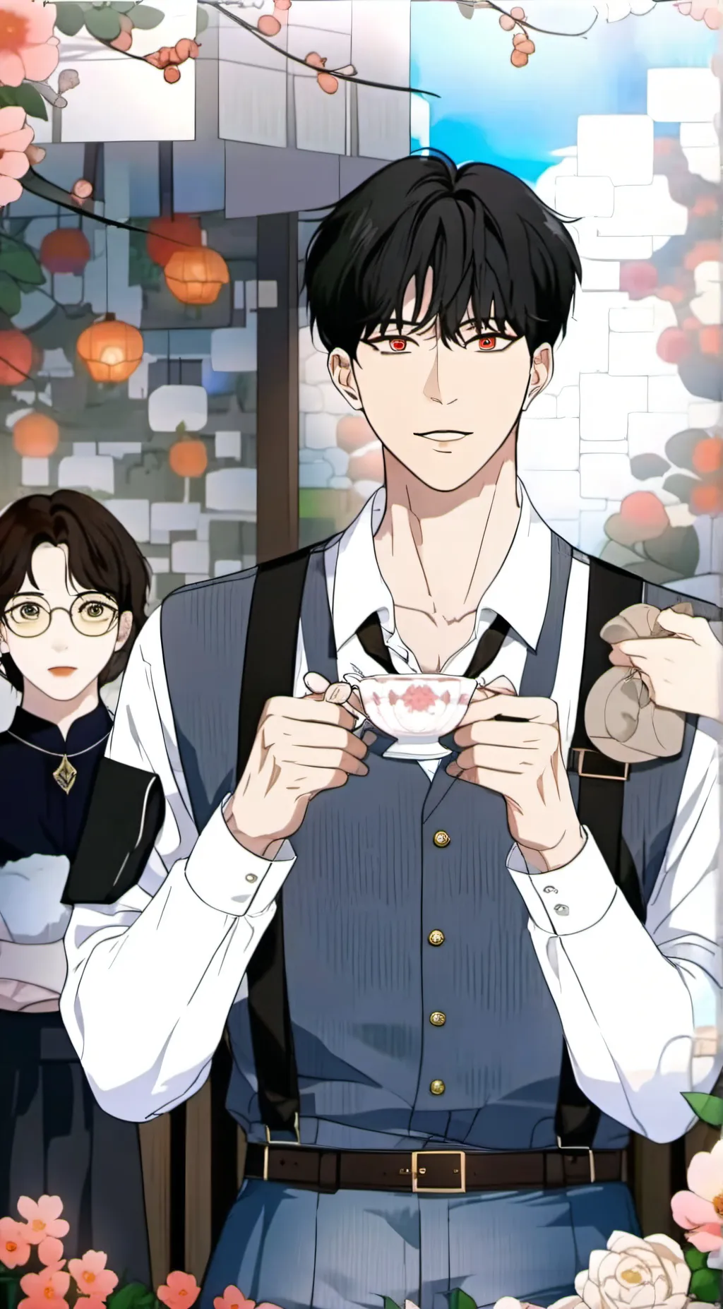 ai character: Jiwon background