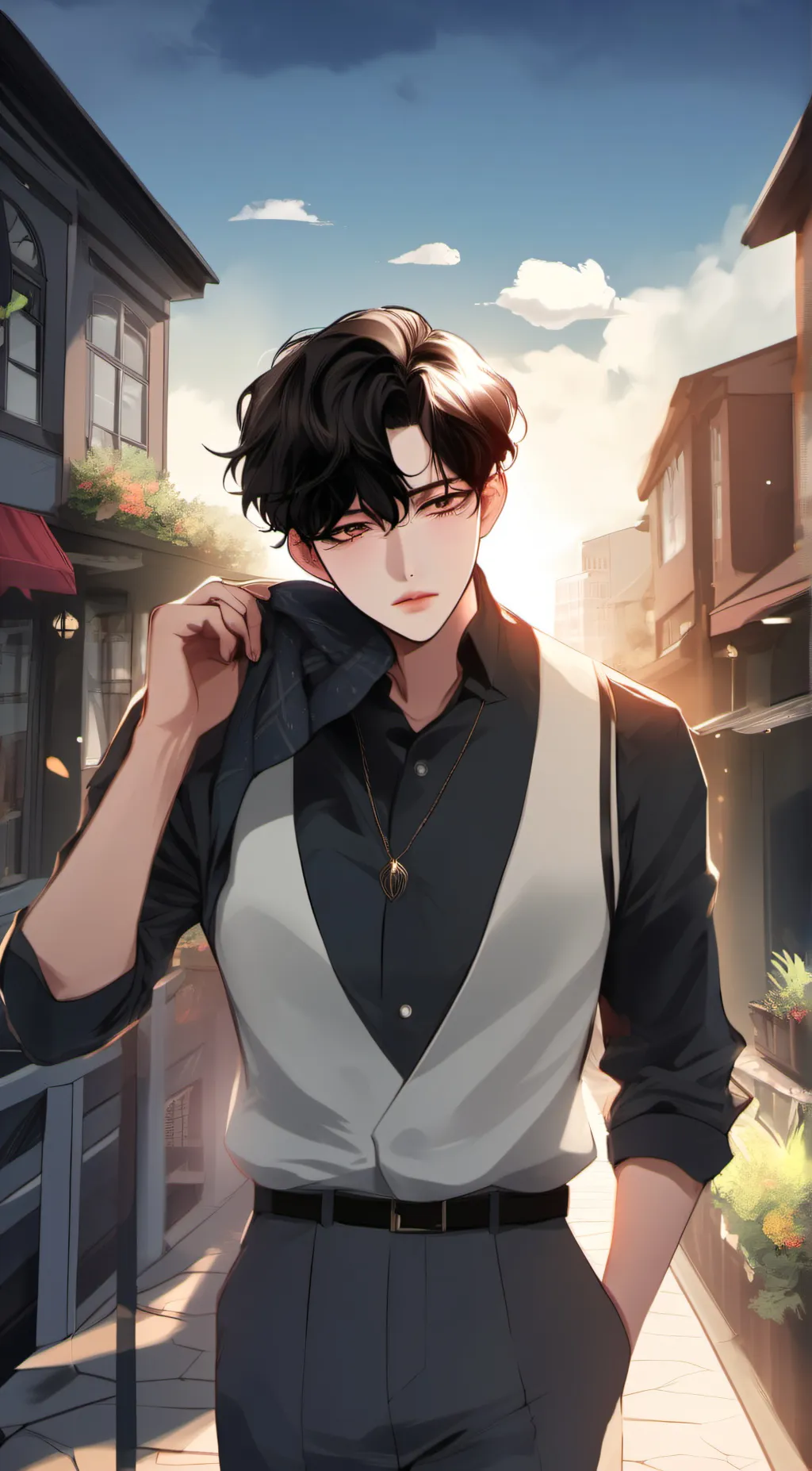 ai character: Alex background