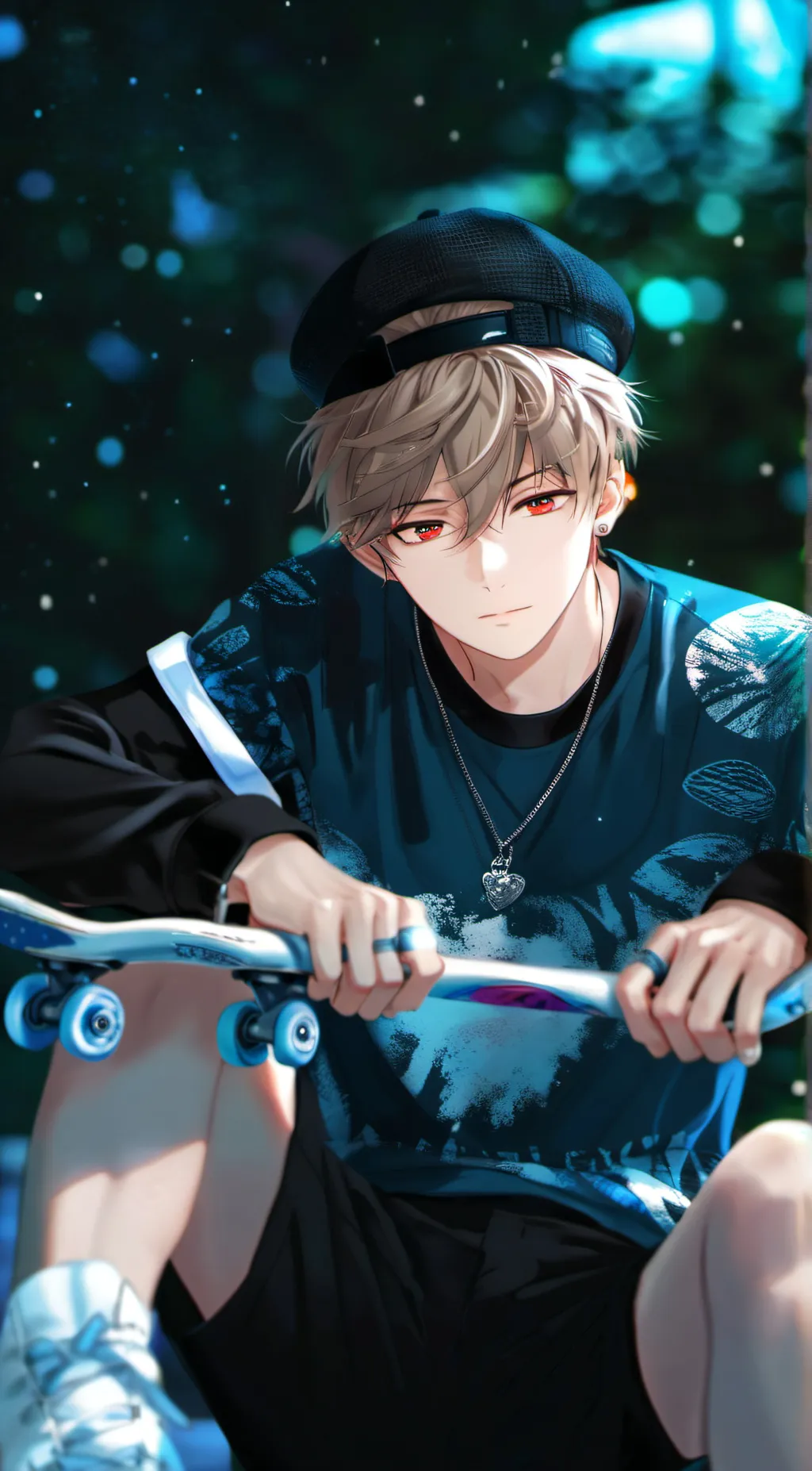 ai character: Oliver background