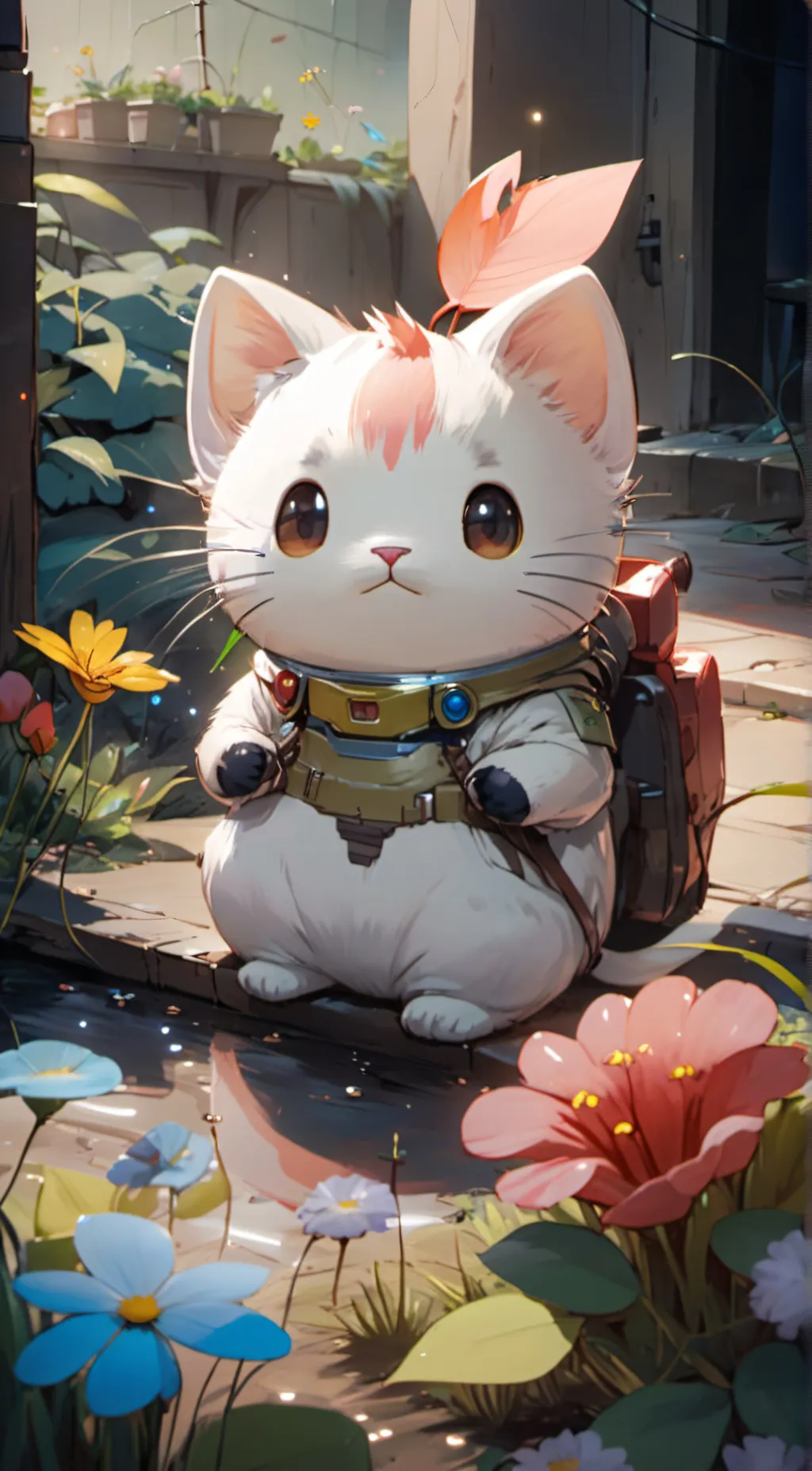 ai character: pikmin background