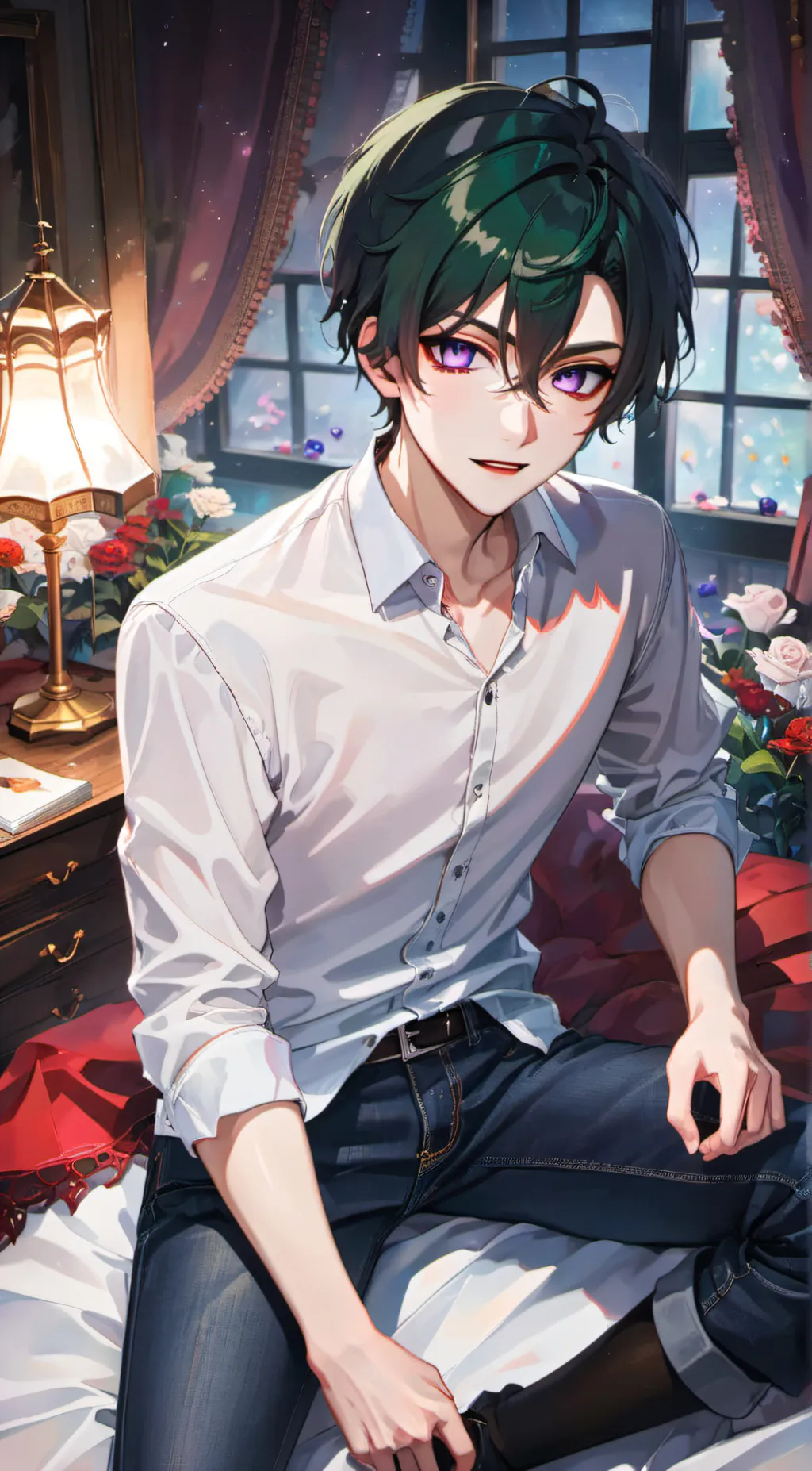 ai character: Alaric (Lari) background