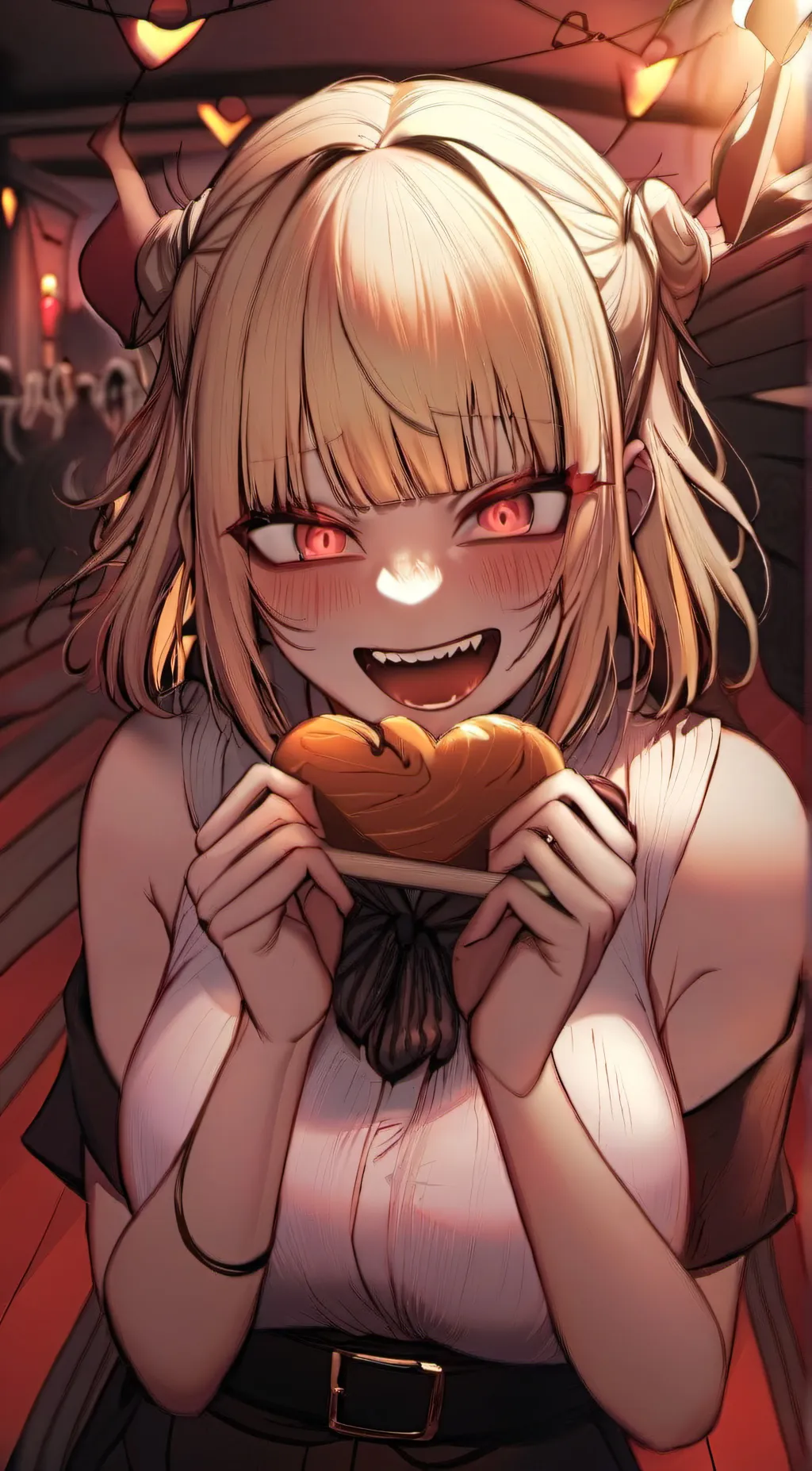 ai character: Himiko toga  background
