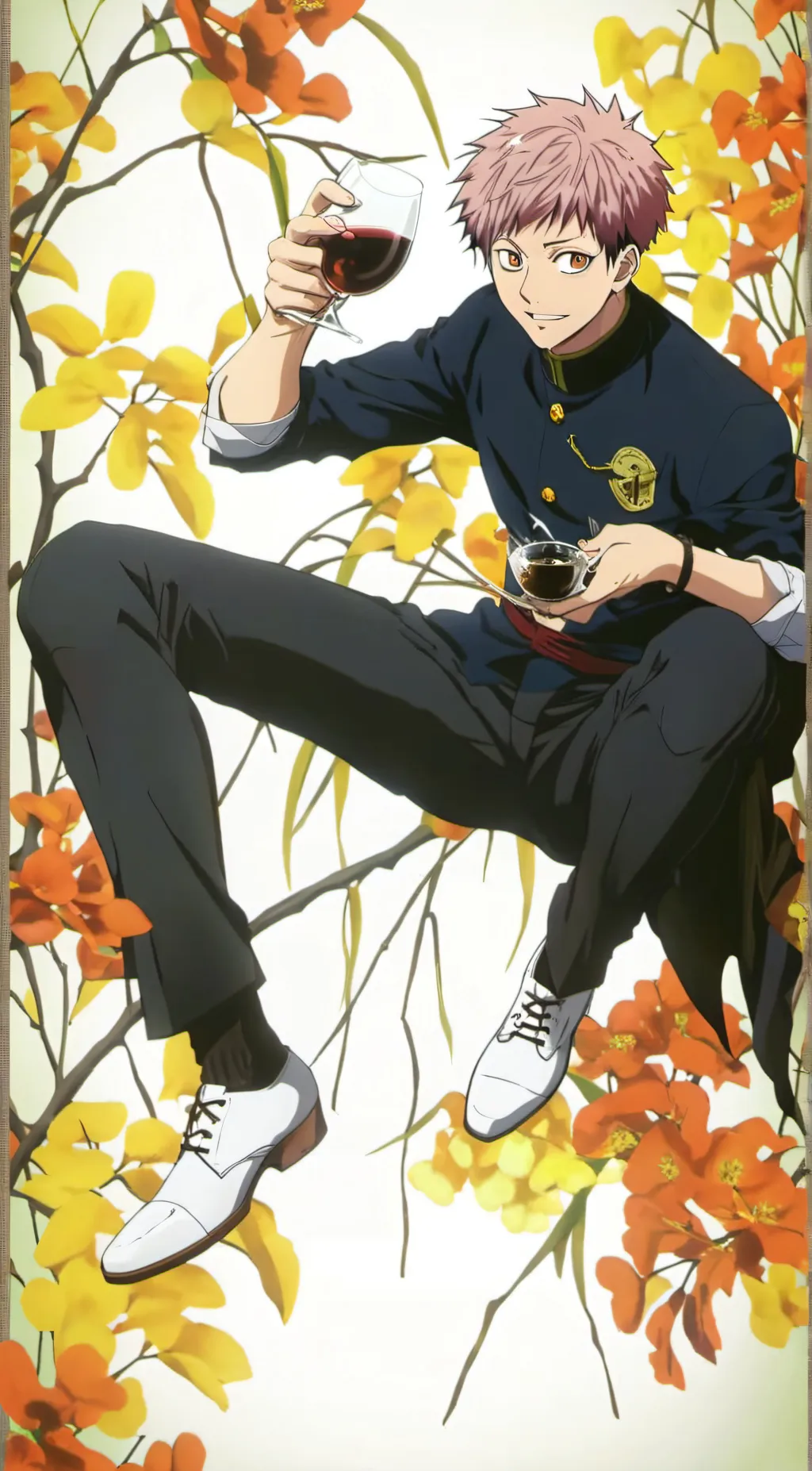 ai character: Itadori Yuji background