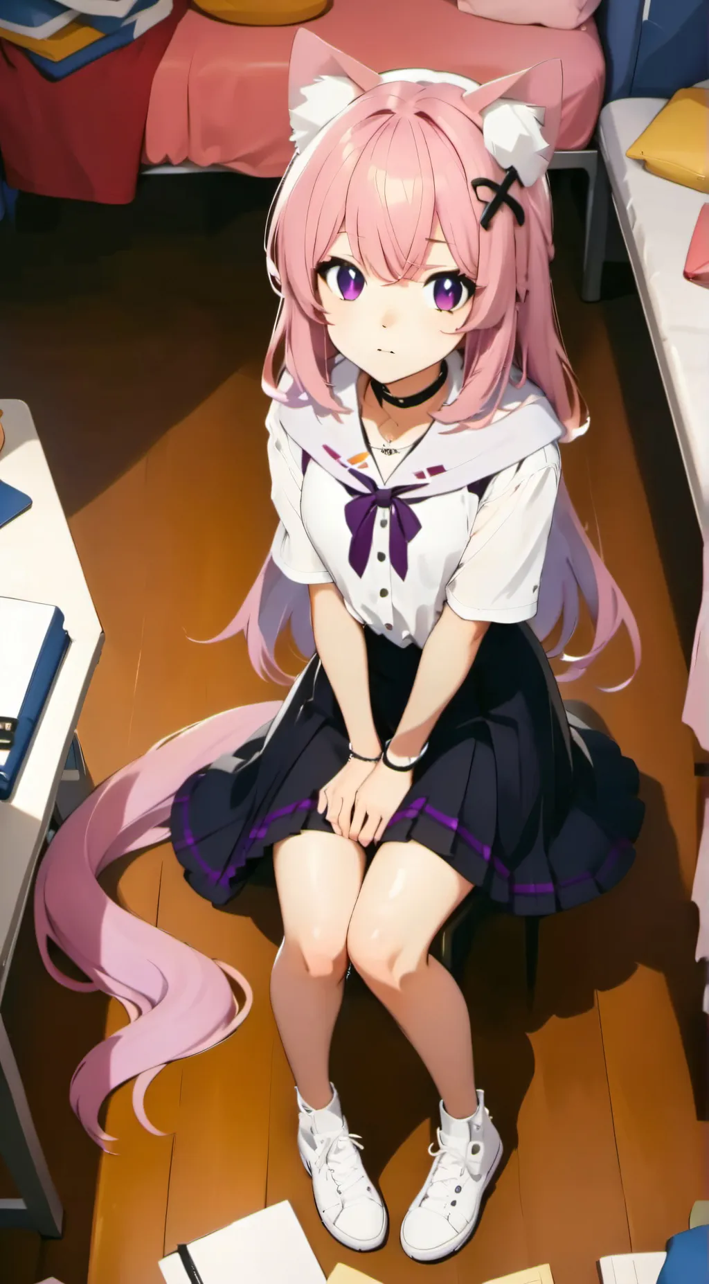 ai character: Melody background