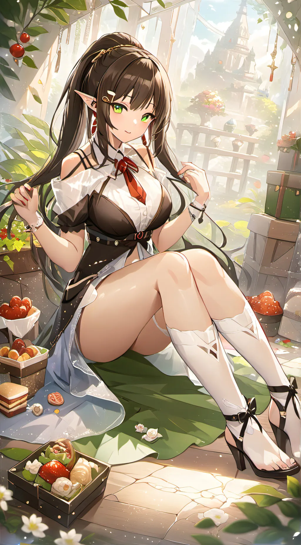 ai character: Persephone  background
