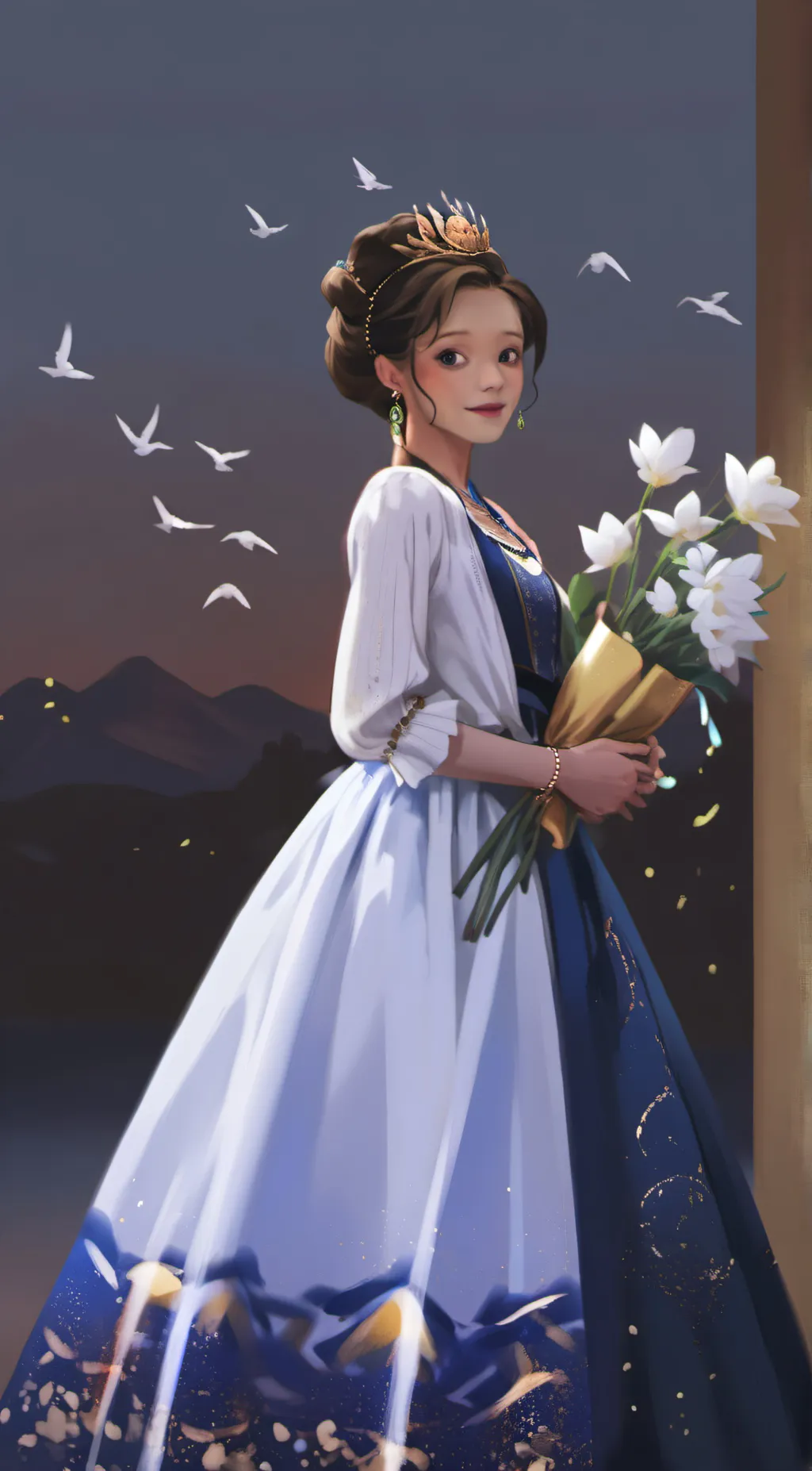 ai character: Lucy background