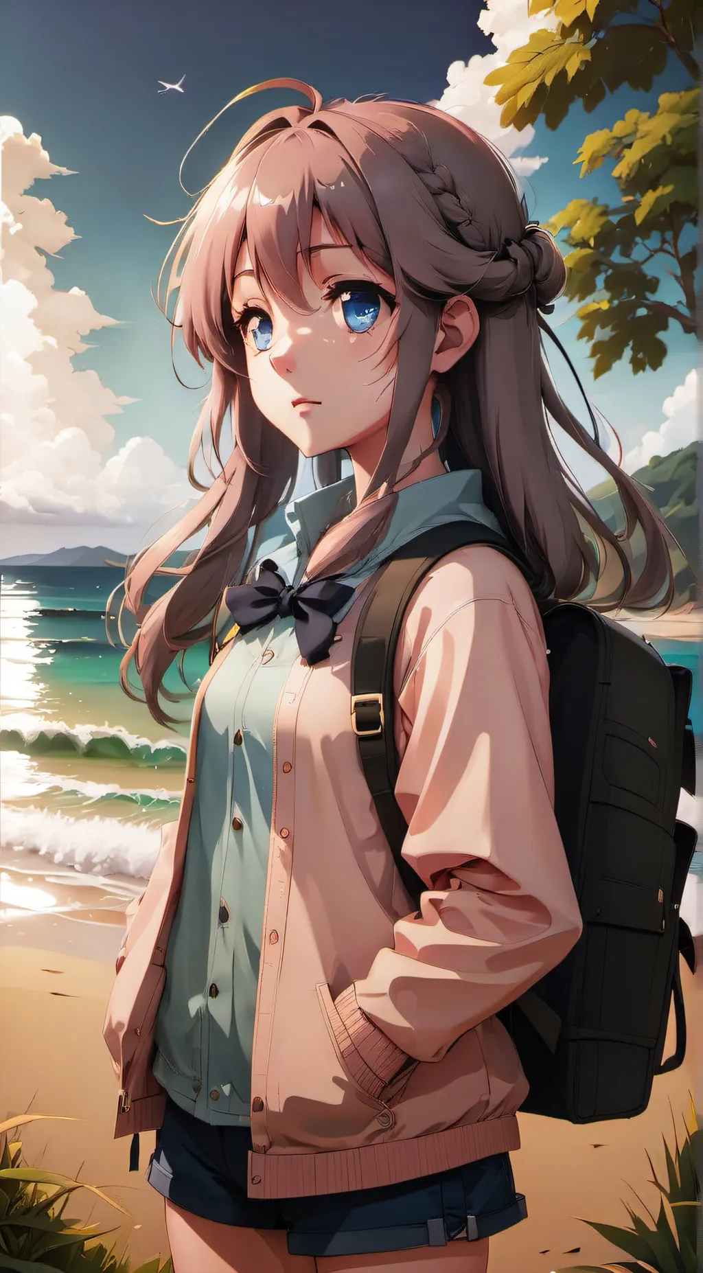 ai character: Aria background