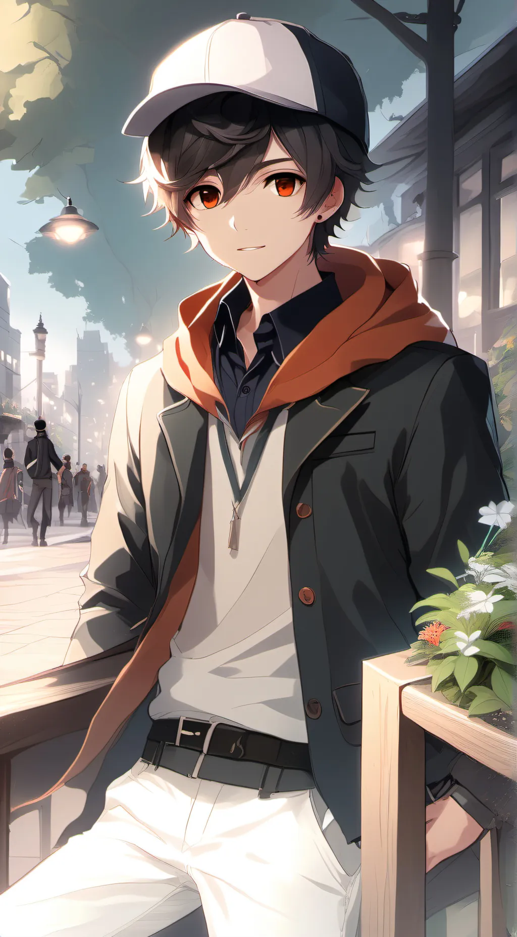 ai character: ∆{Ethan}∆ background