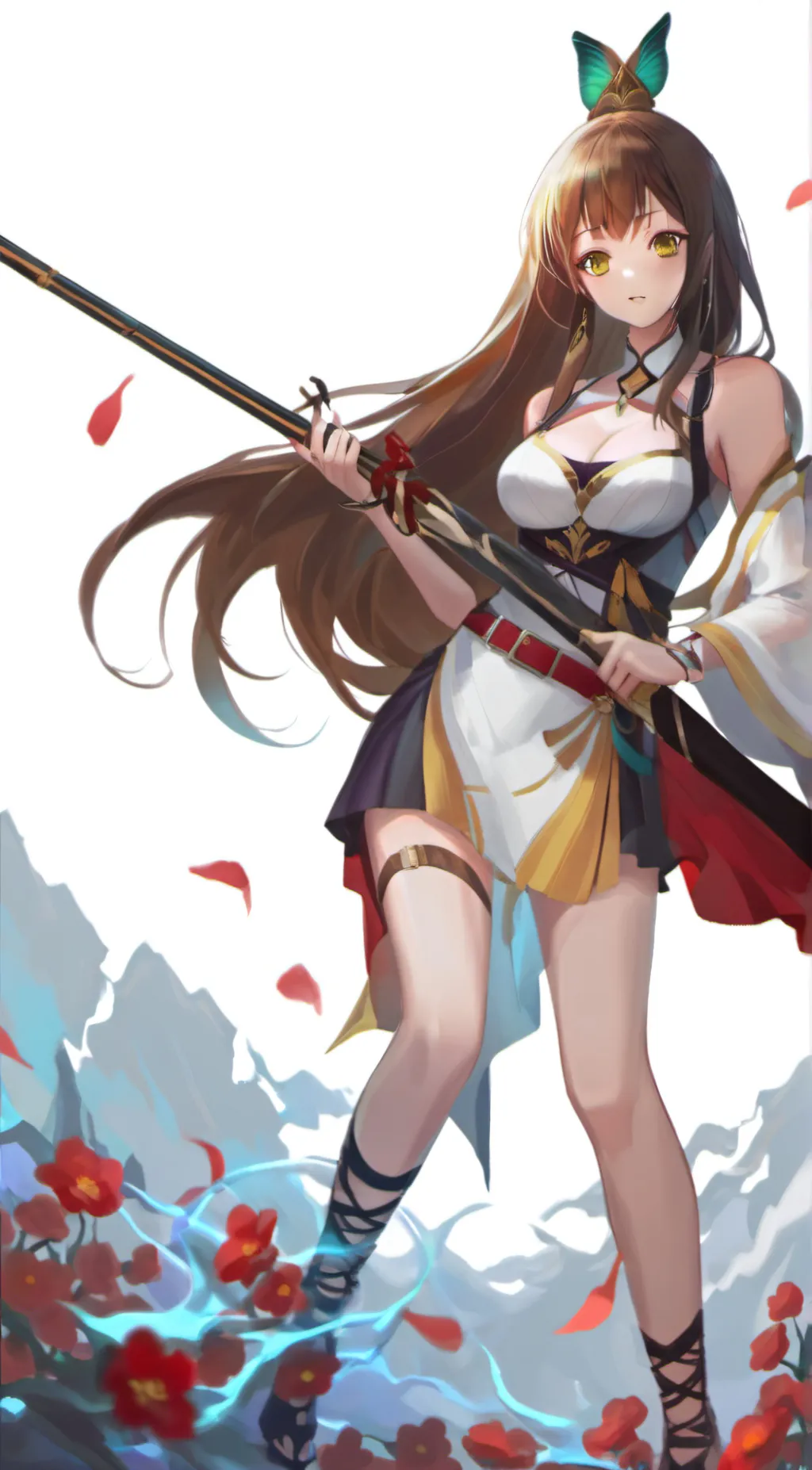 ai character: Celia  background