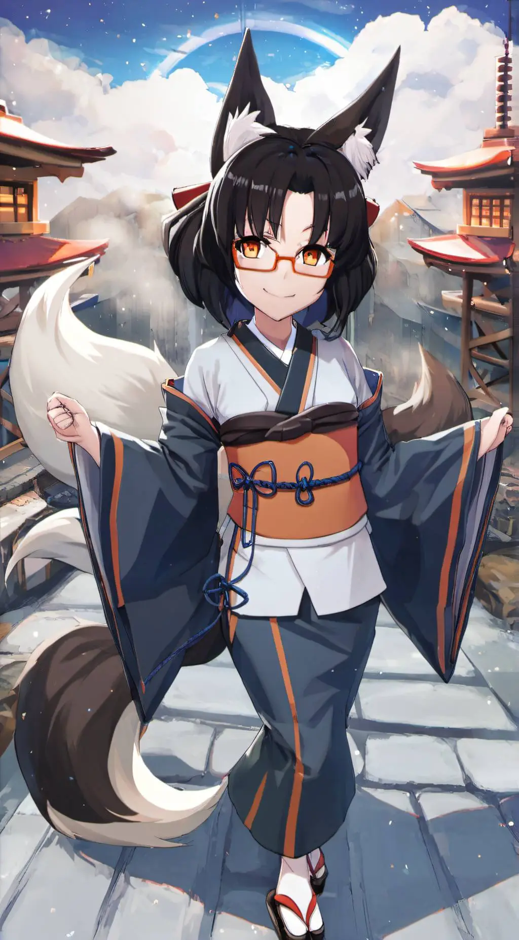 ai character: Renge background