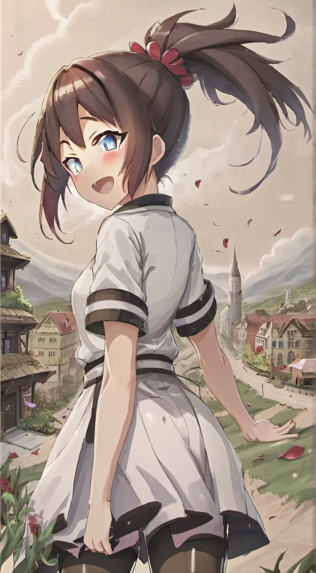 ai character: Linzy  background