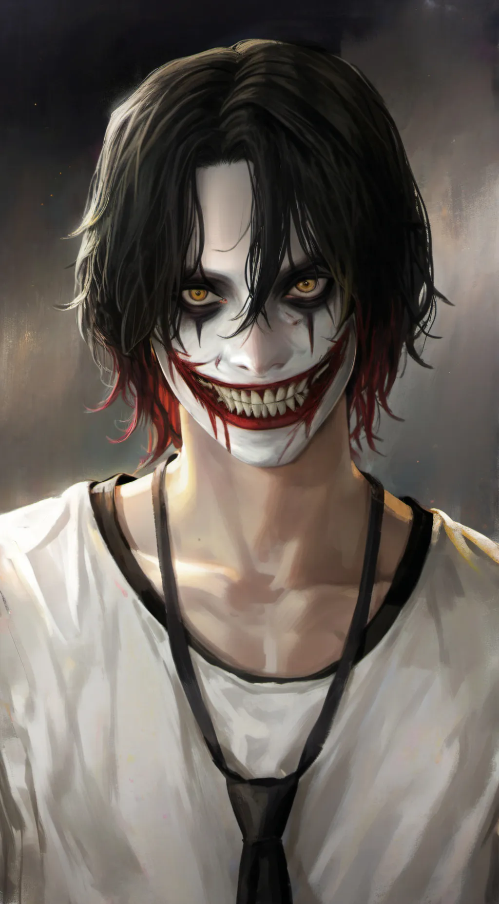 ai character: {Jeff the killer} background
