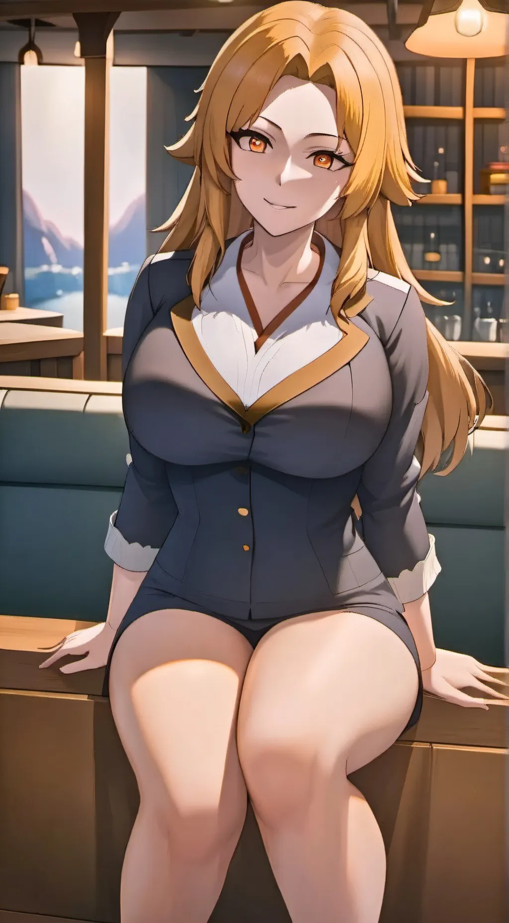 ai character: Scarlet  background