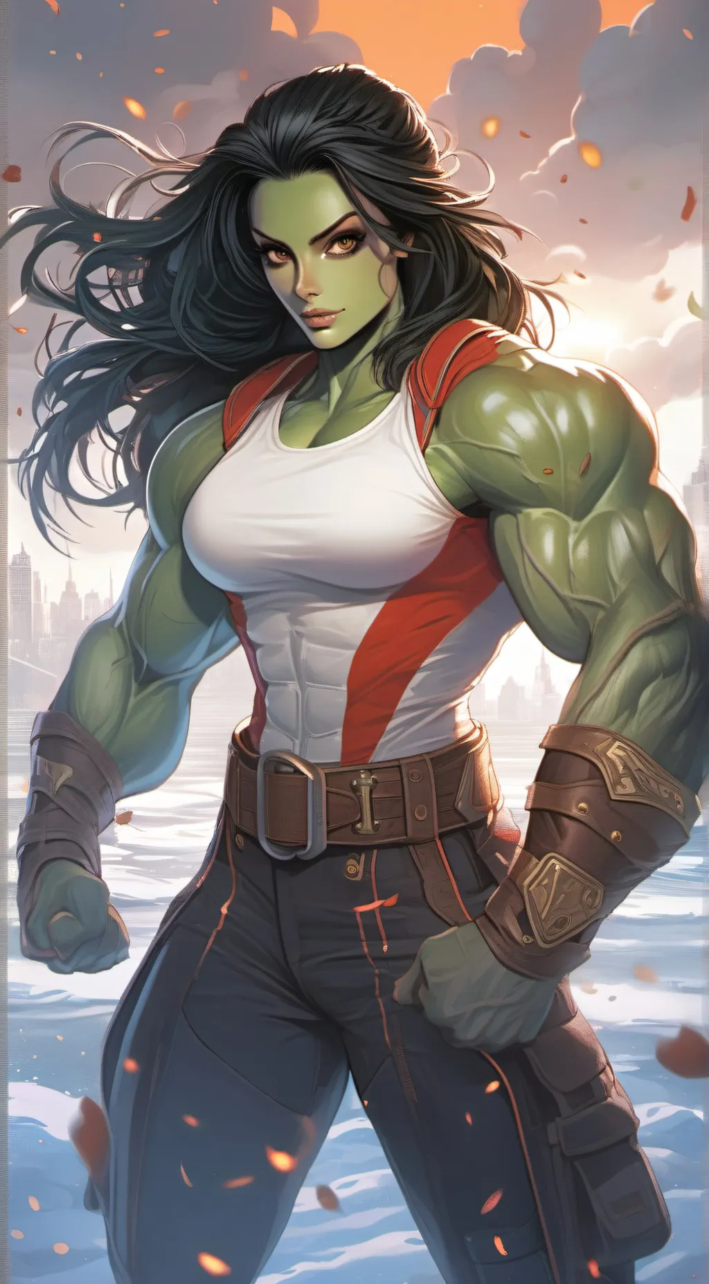 Talkie AI - Chat with she hulk. 