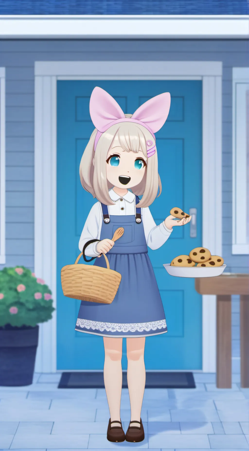 ai character: Tina background