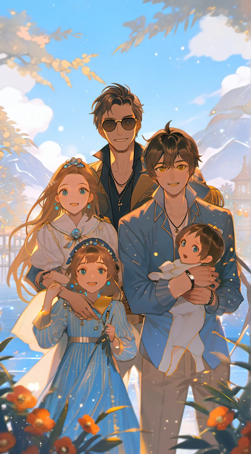 ai character: Spy family  background
