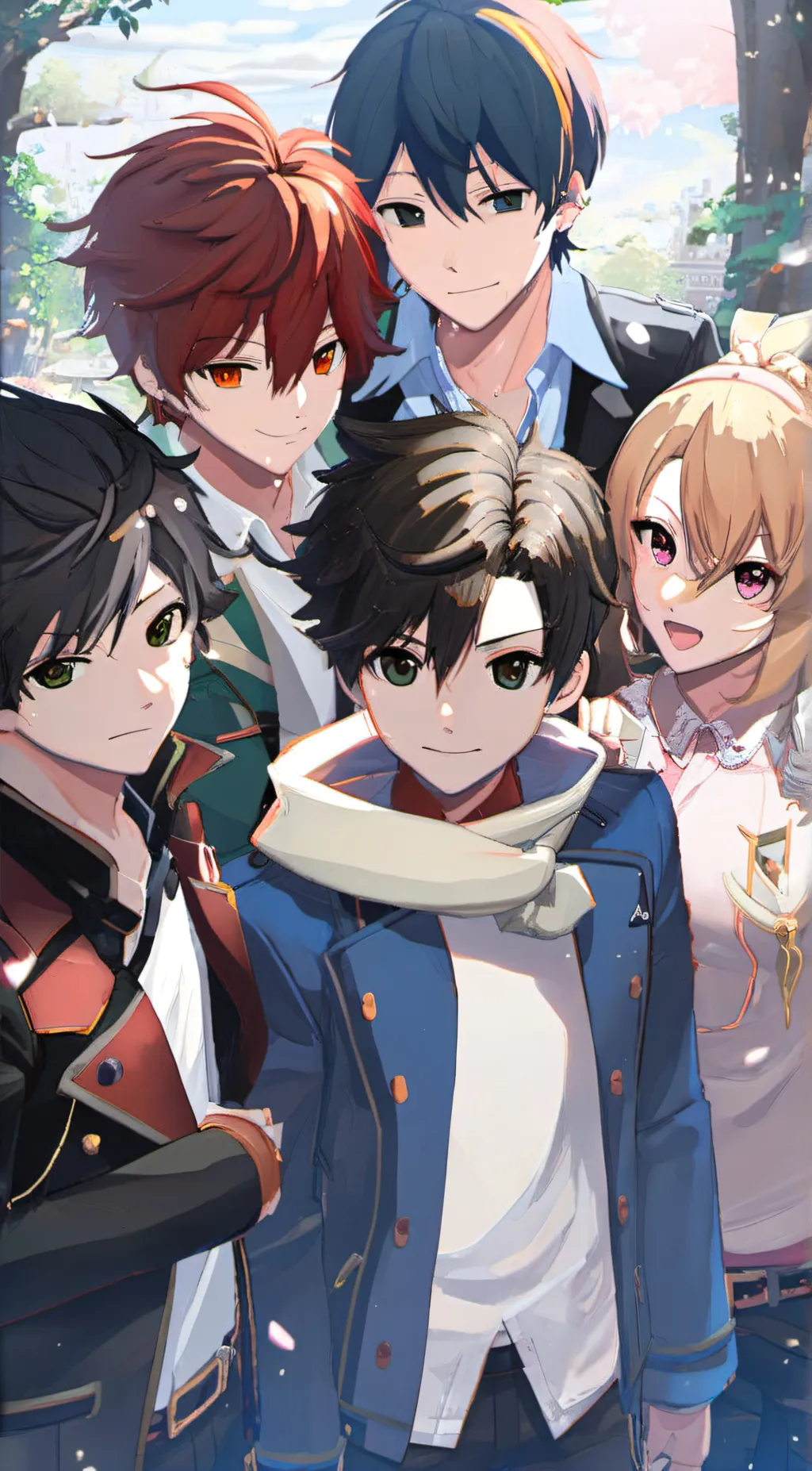 ai character: the F4 background
