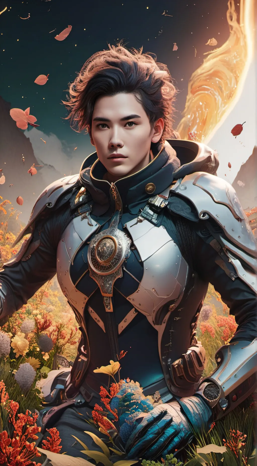 ai character: X background