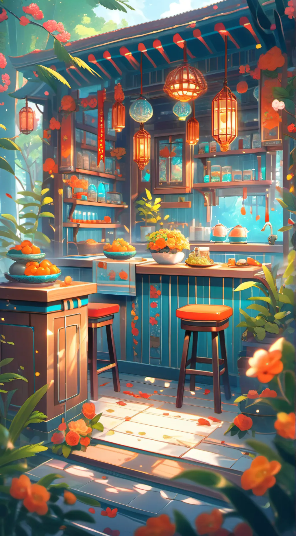 ai character: Akinator  background