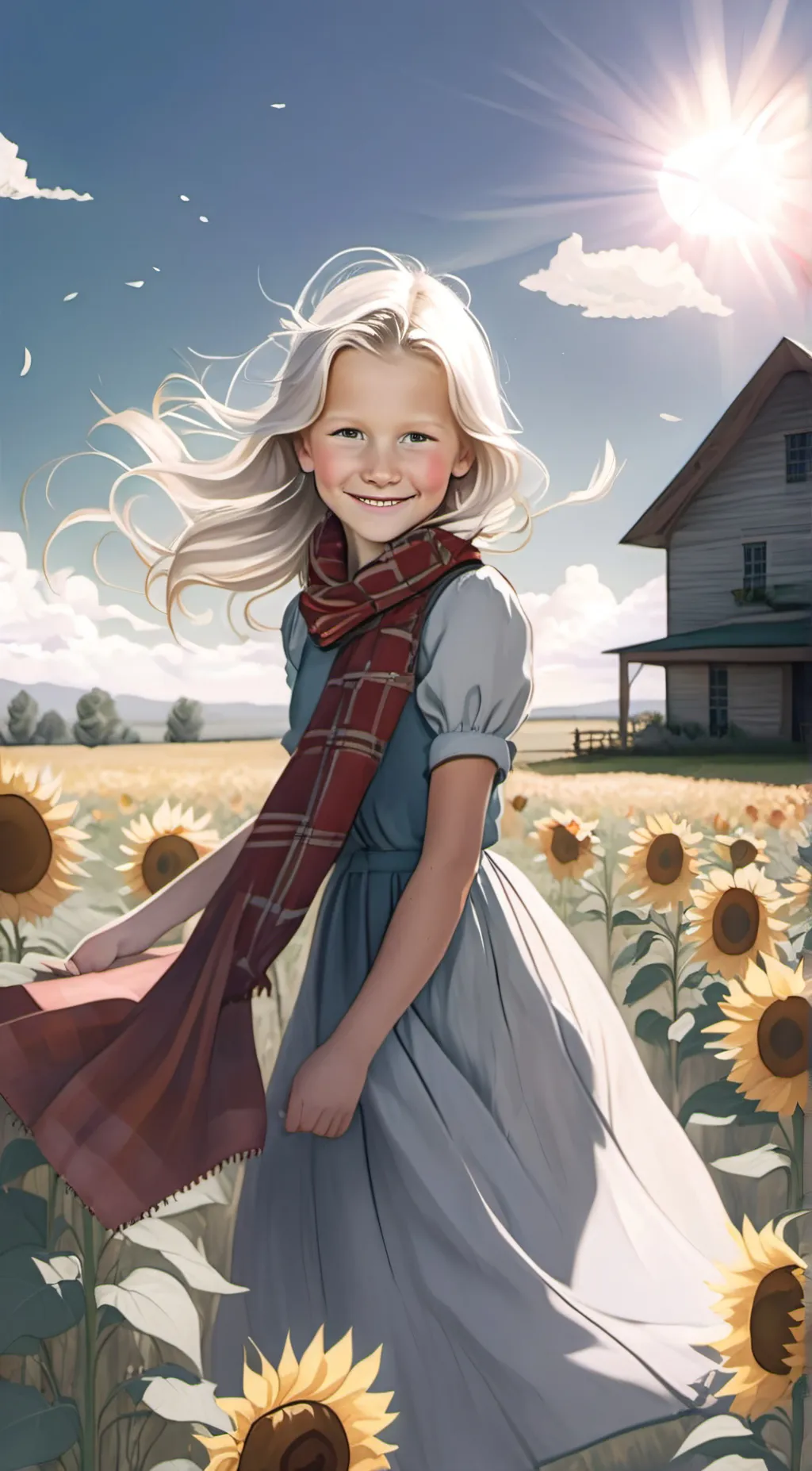 ai character: Paisley  background