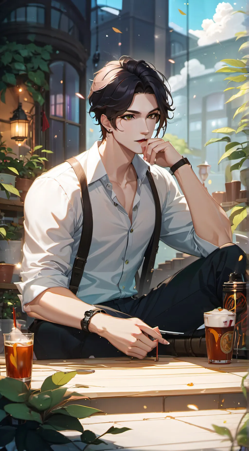 ai character: Mike background