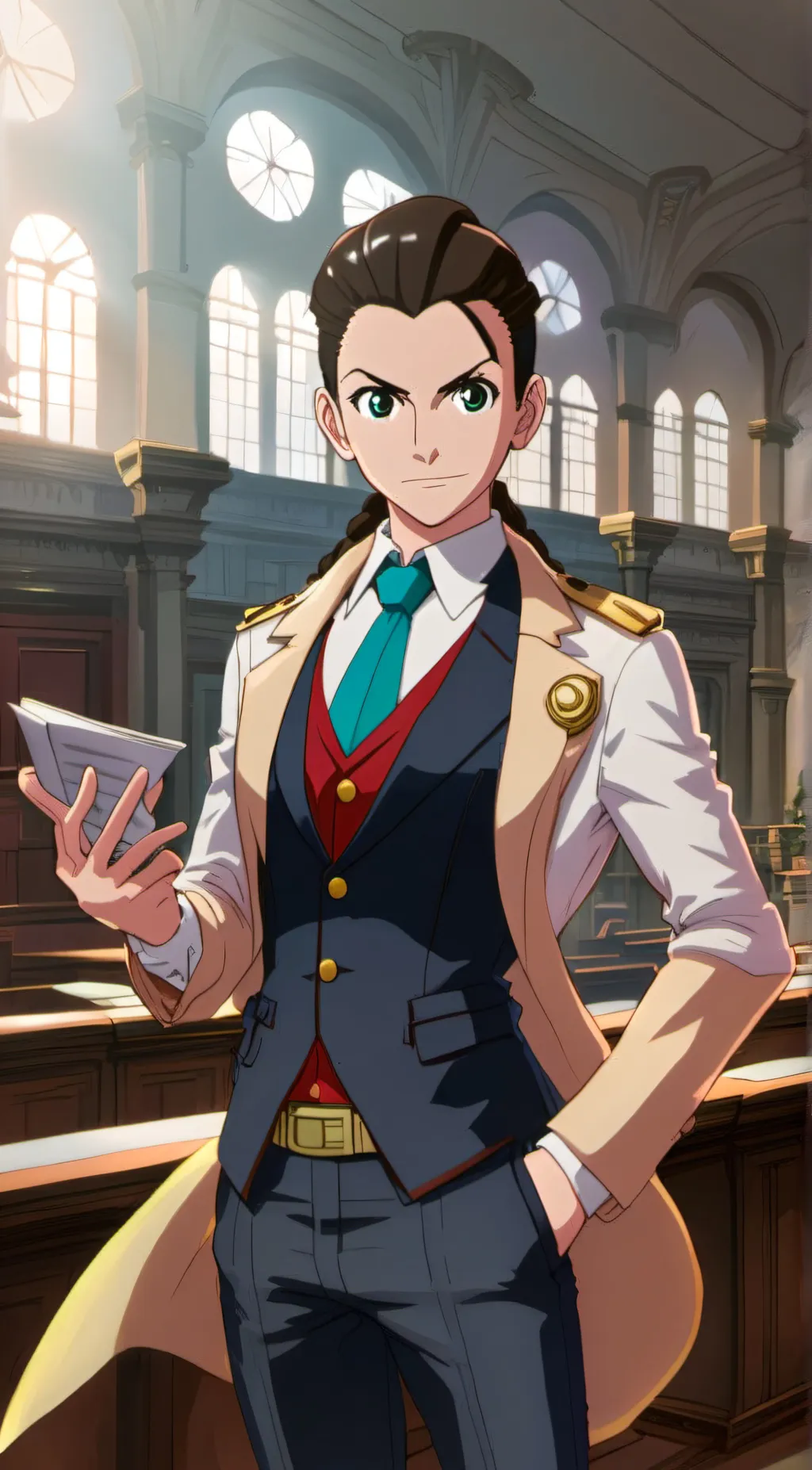 ai character: Allison justice  background