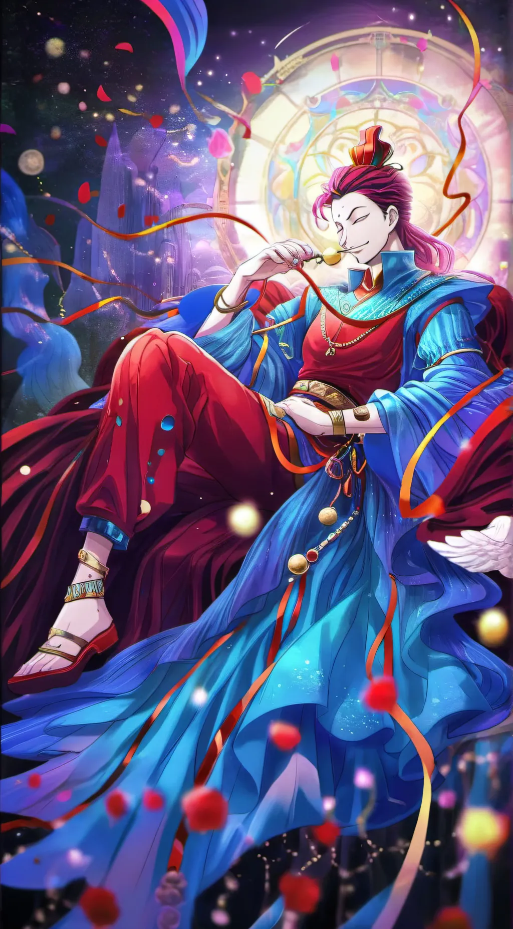ai character: 西索 background