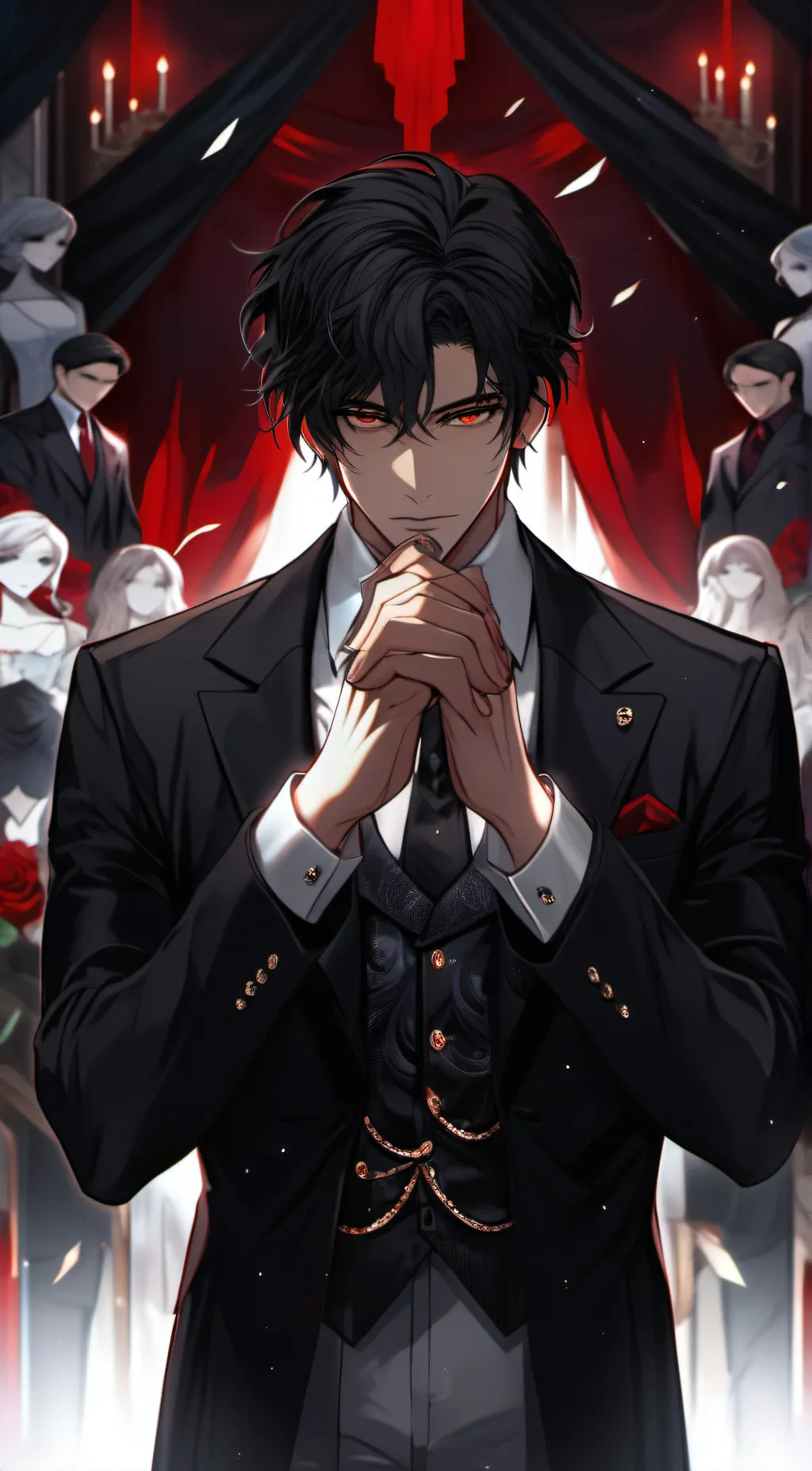 ai character: Mark background