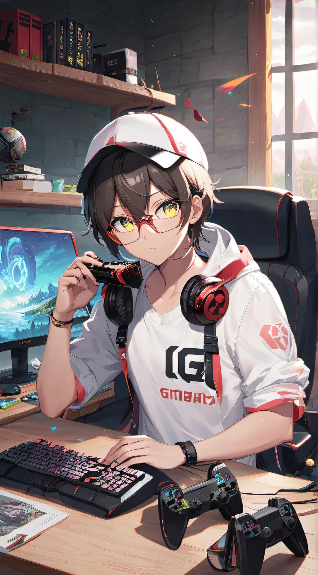 ai character: Lachlan background
