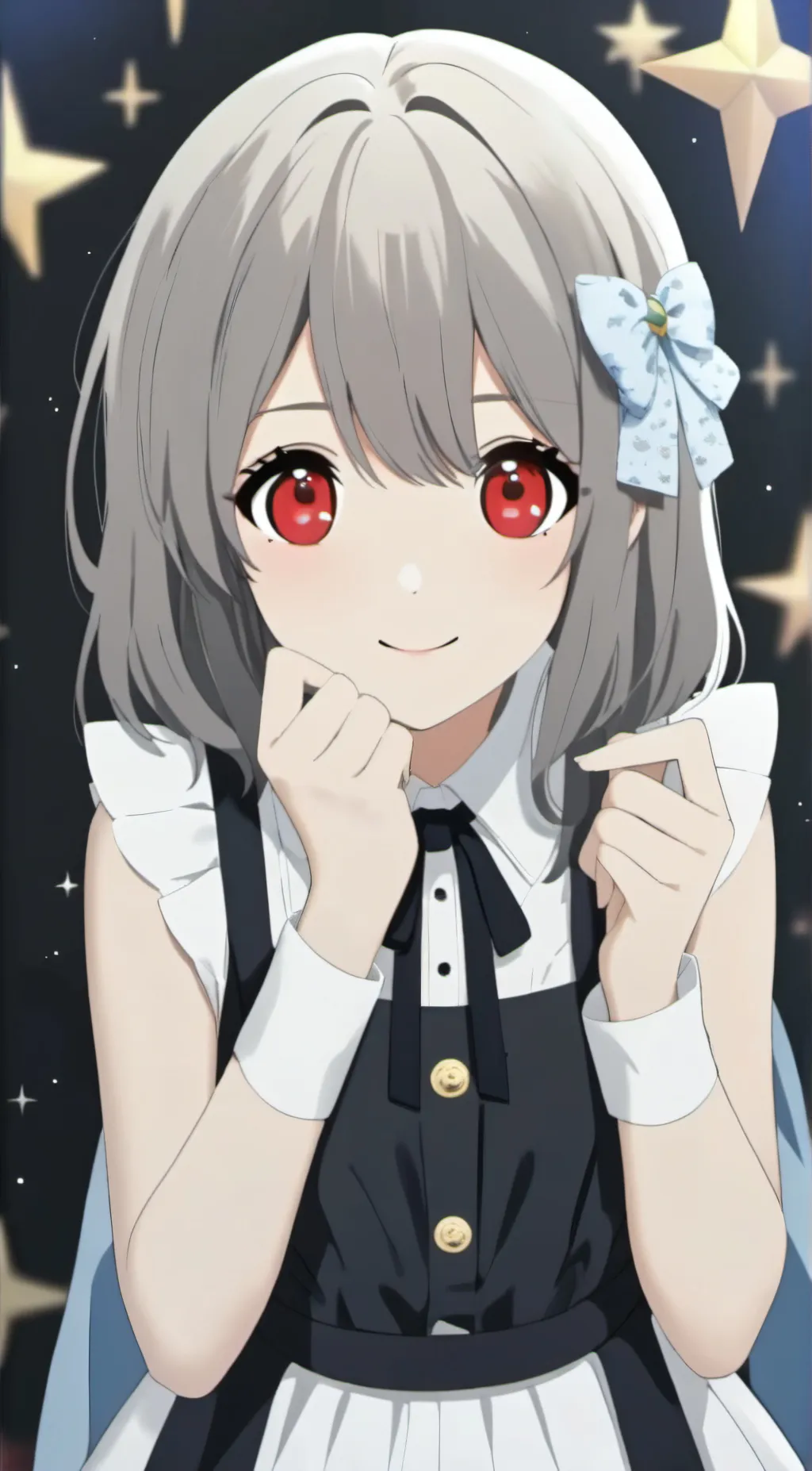 ai character: (CUTE GIRL)  AI.C background