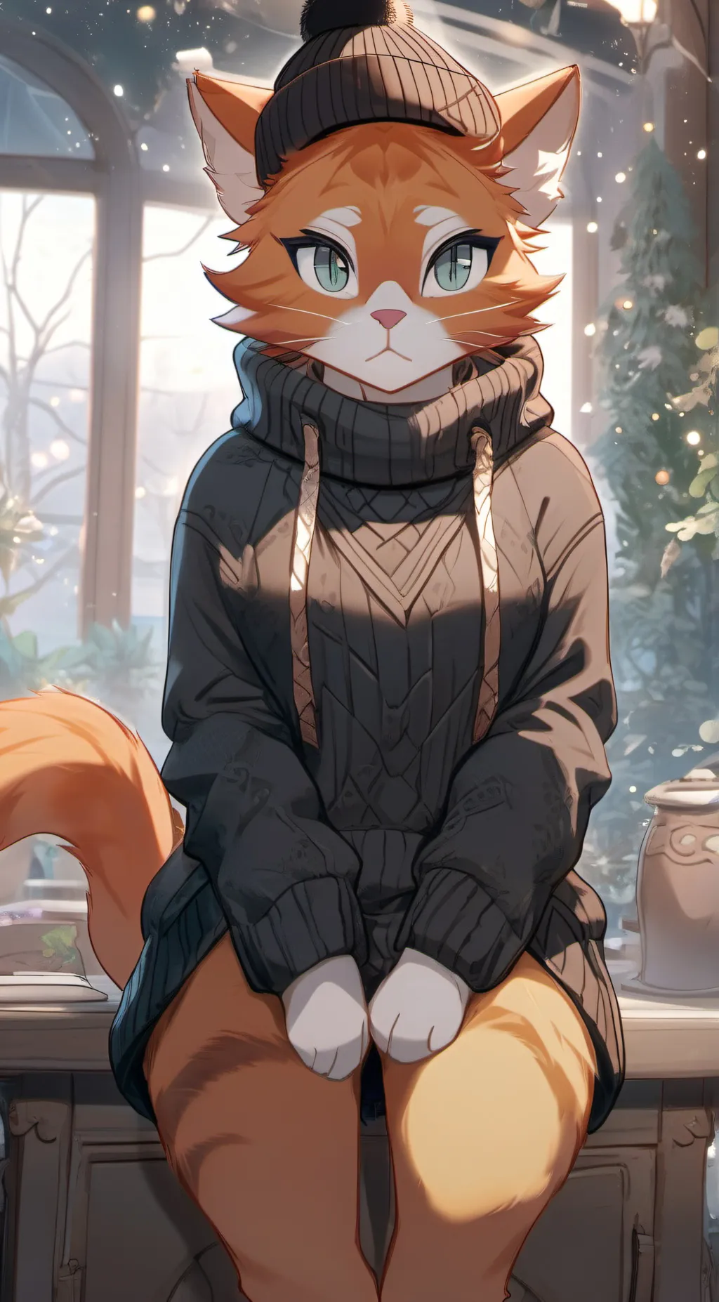 ai character: Zoey background