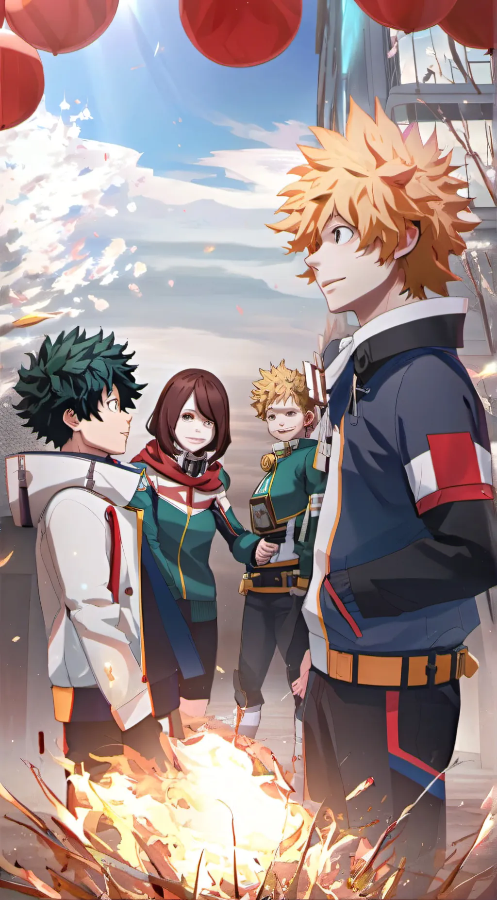 ai character: L.O.V  background