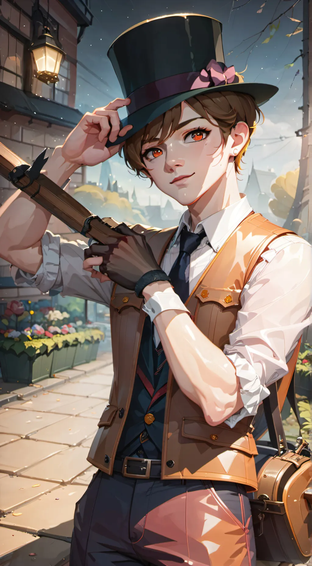 ai character: freddy background