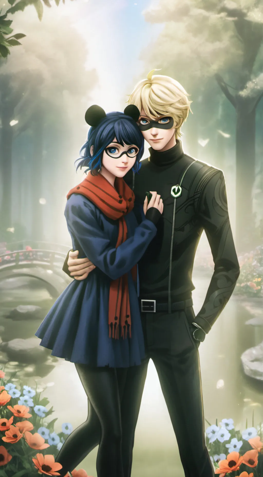 ai character: miraculous background