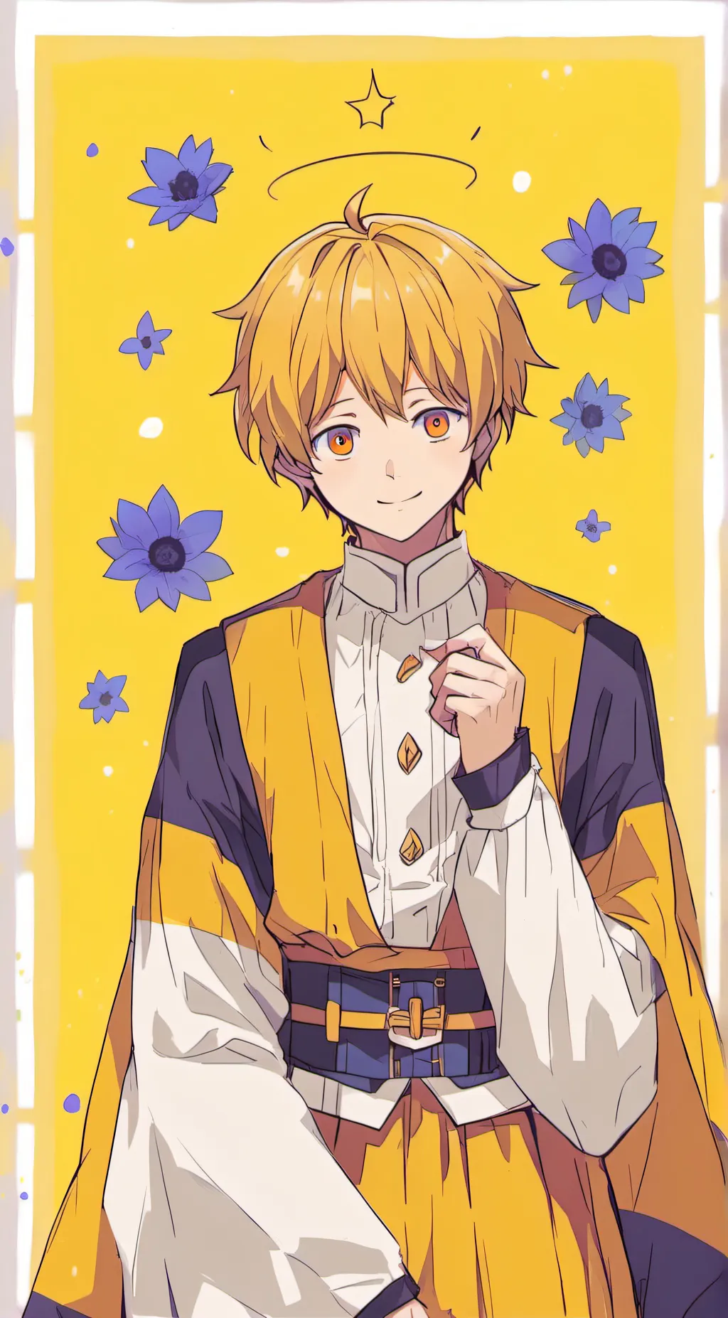 ai character: Zenitsu background
