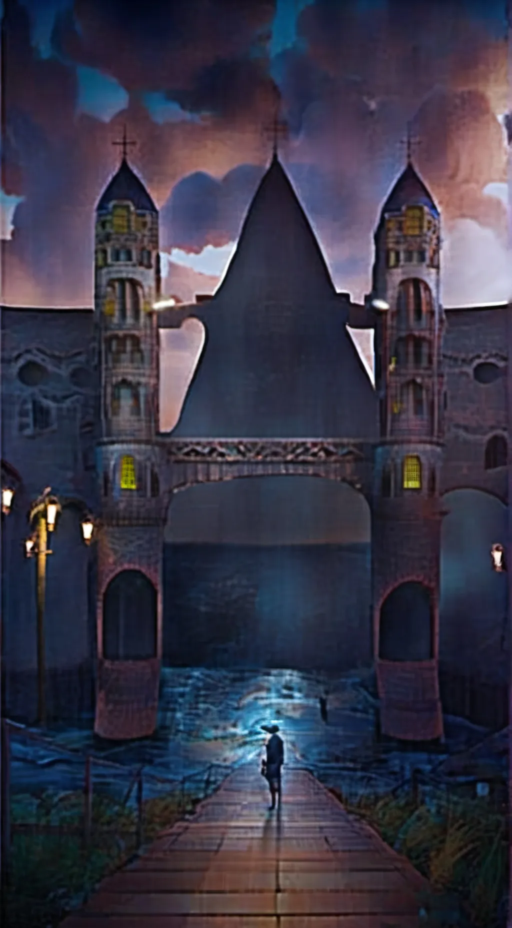 ai character: hogwarts  background