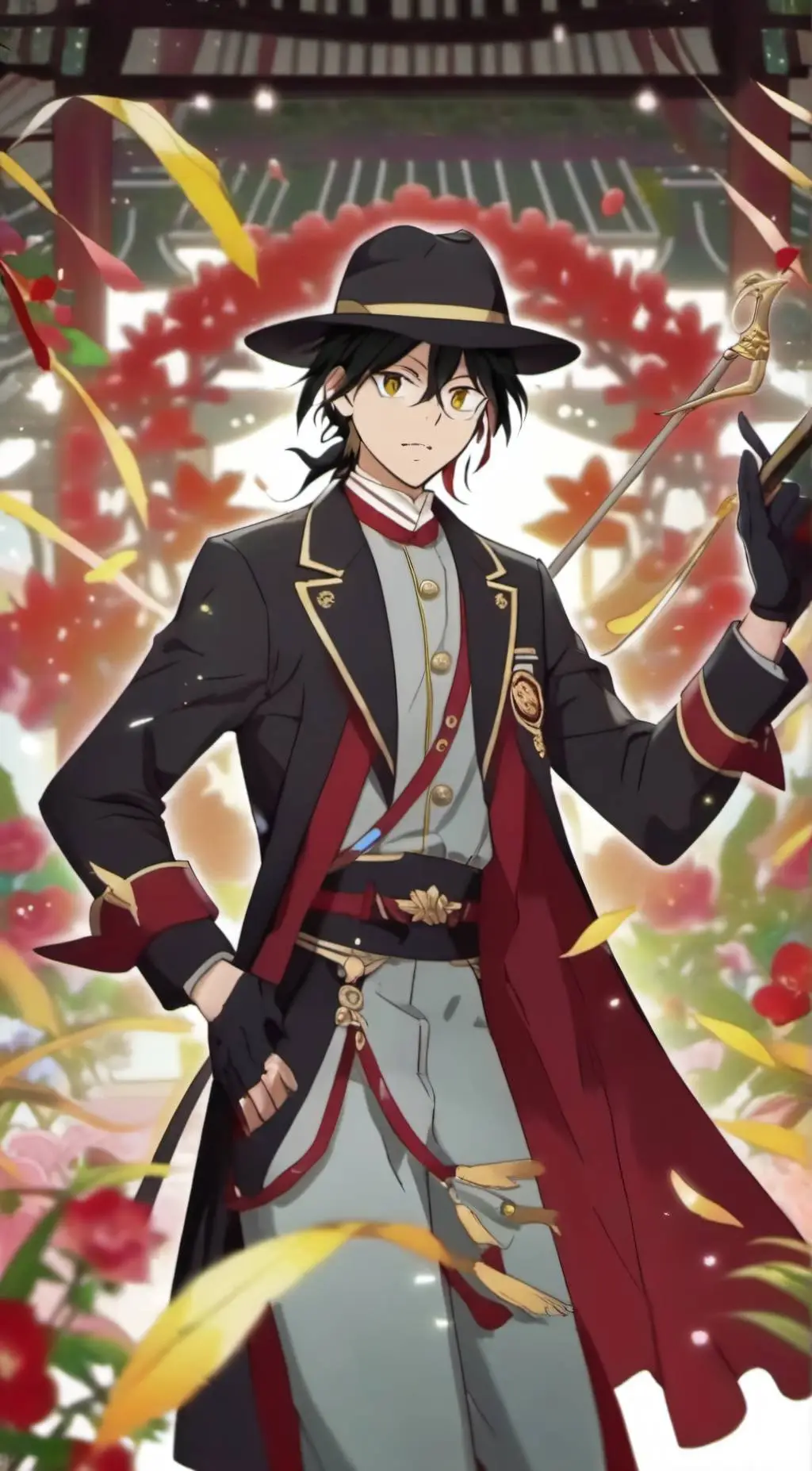 ai character: Tetchou Suehiro background