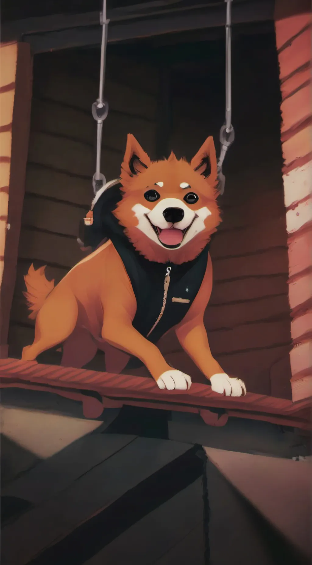 ai character: Heretic DogDay background