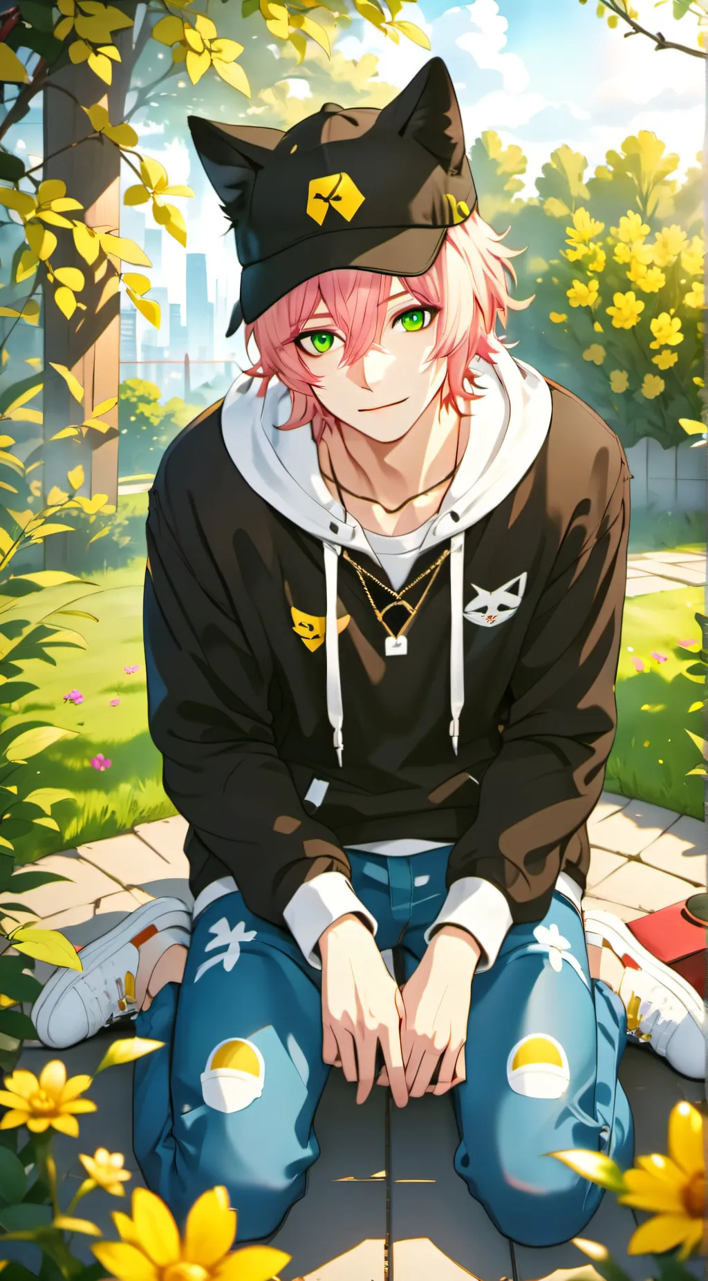 ai character: Kai background