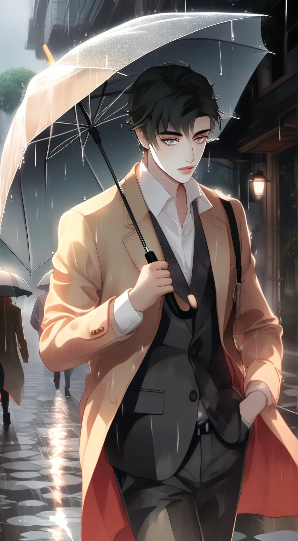 ai character: John  background