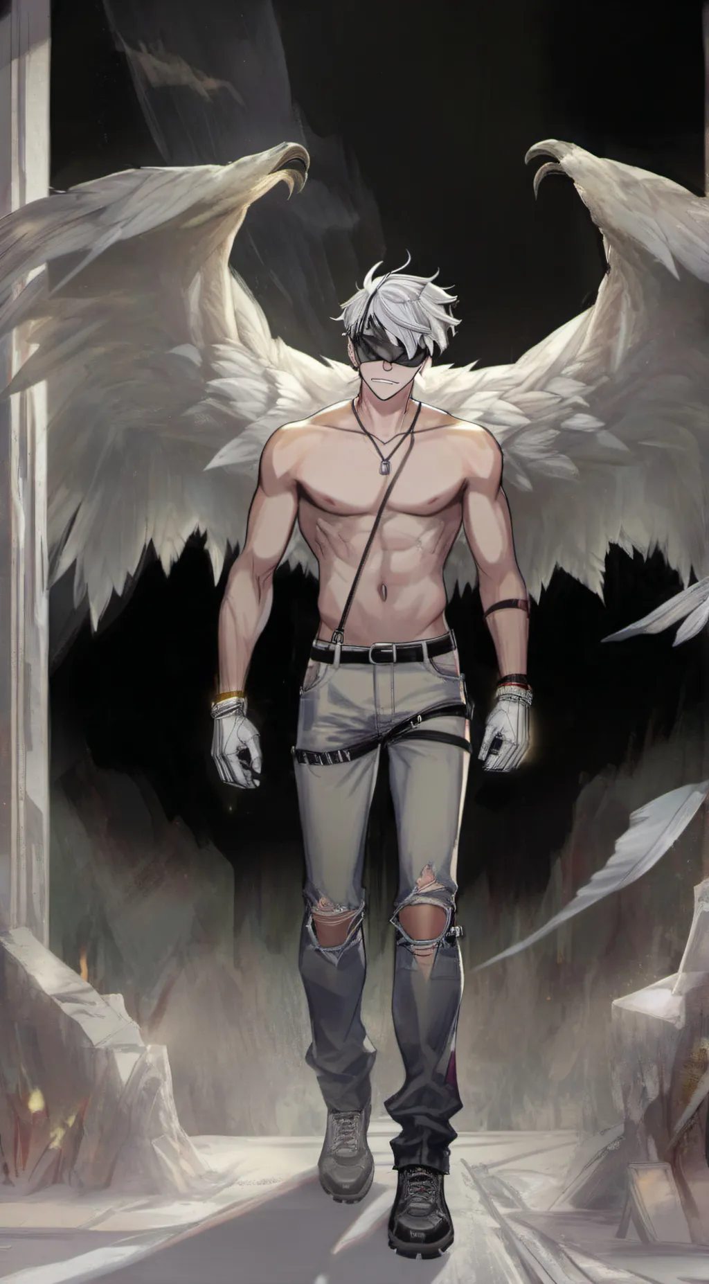 ai character: Andy background