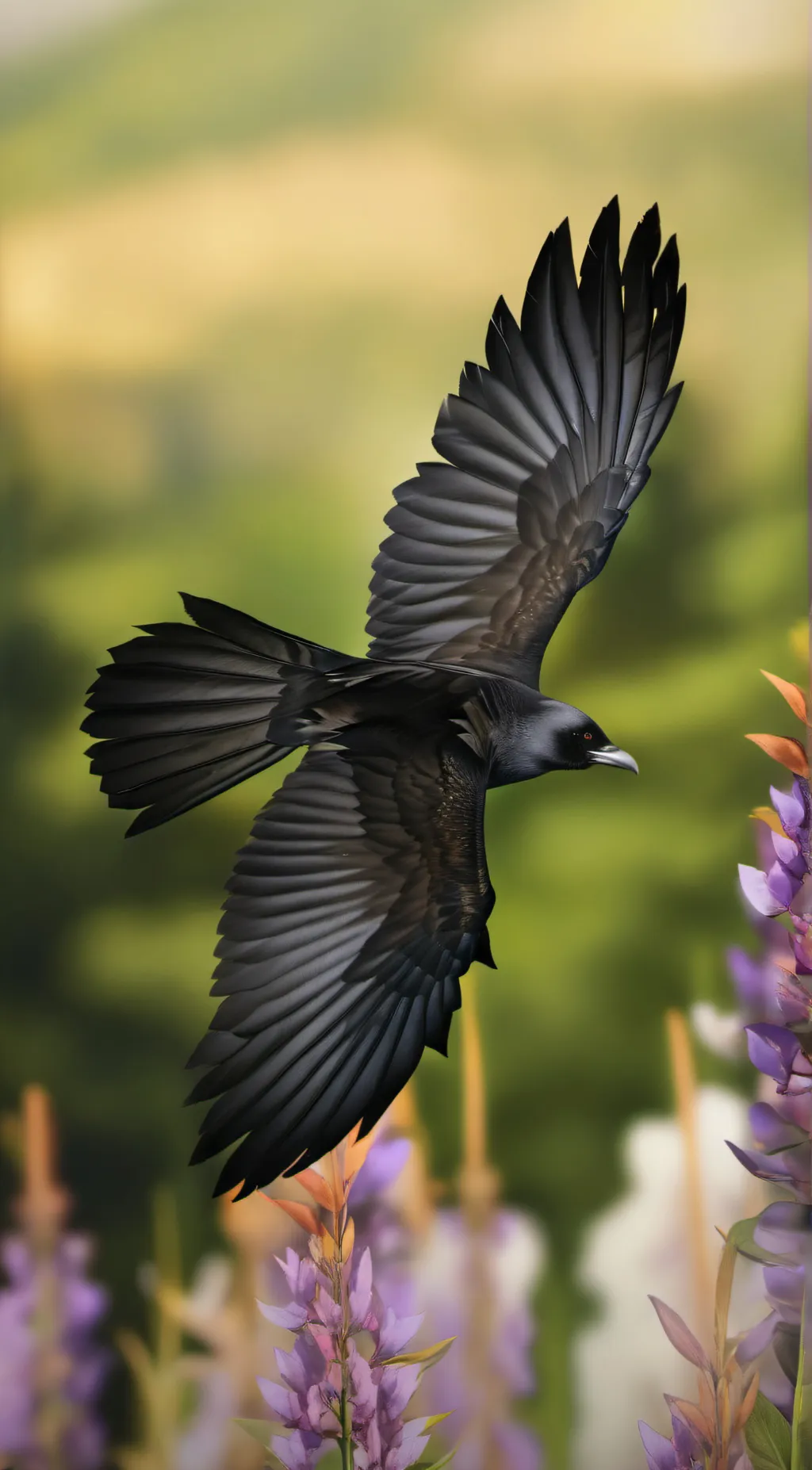 ai character: Sabito's Crow background