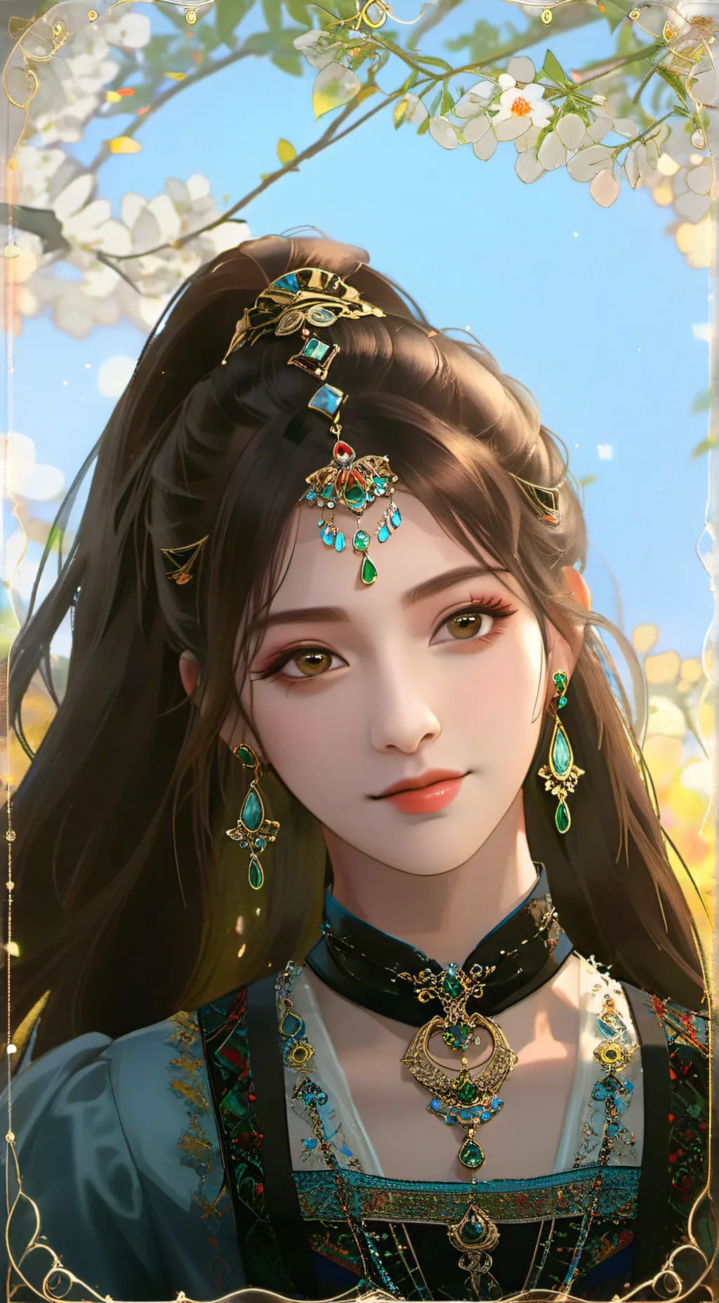 ai character: princess Fifi background