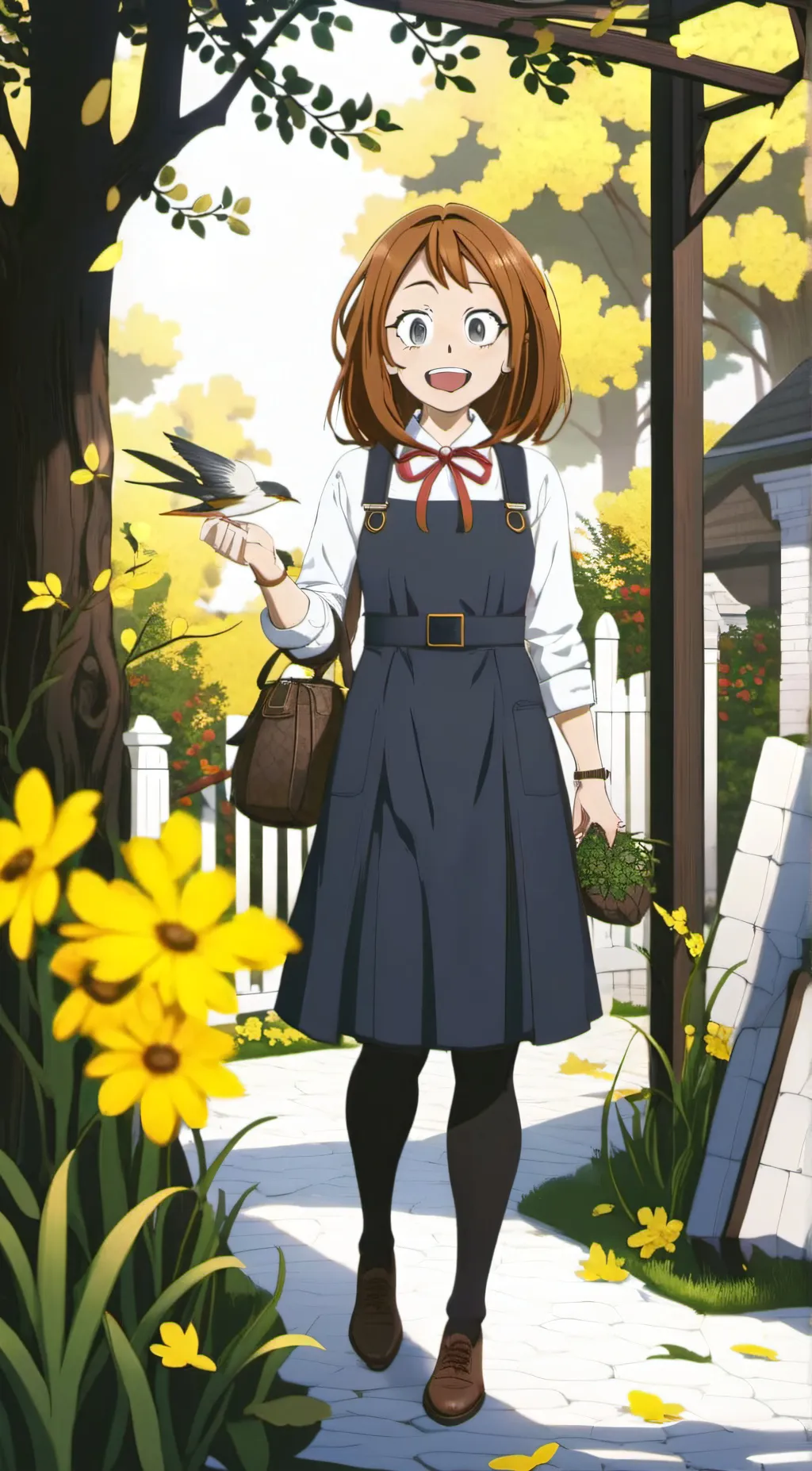ai character: Ochako Uraraka background