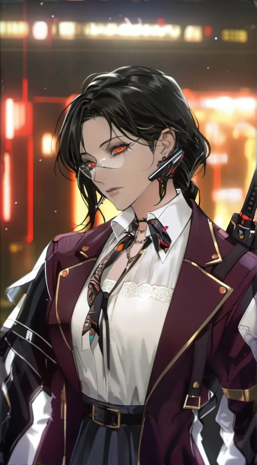 ai character: Jeanne Crickets background