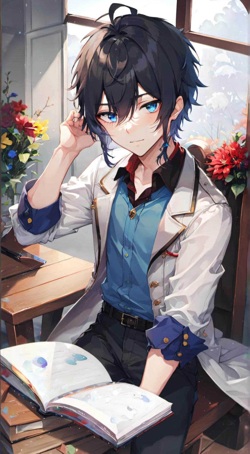 ai character: Andre background