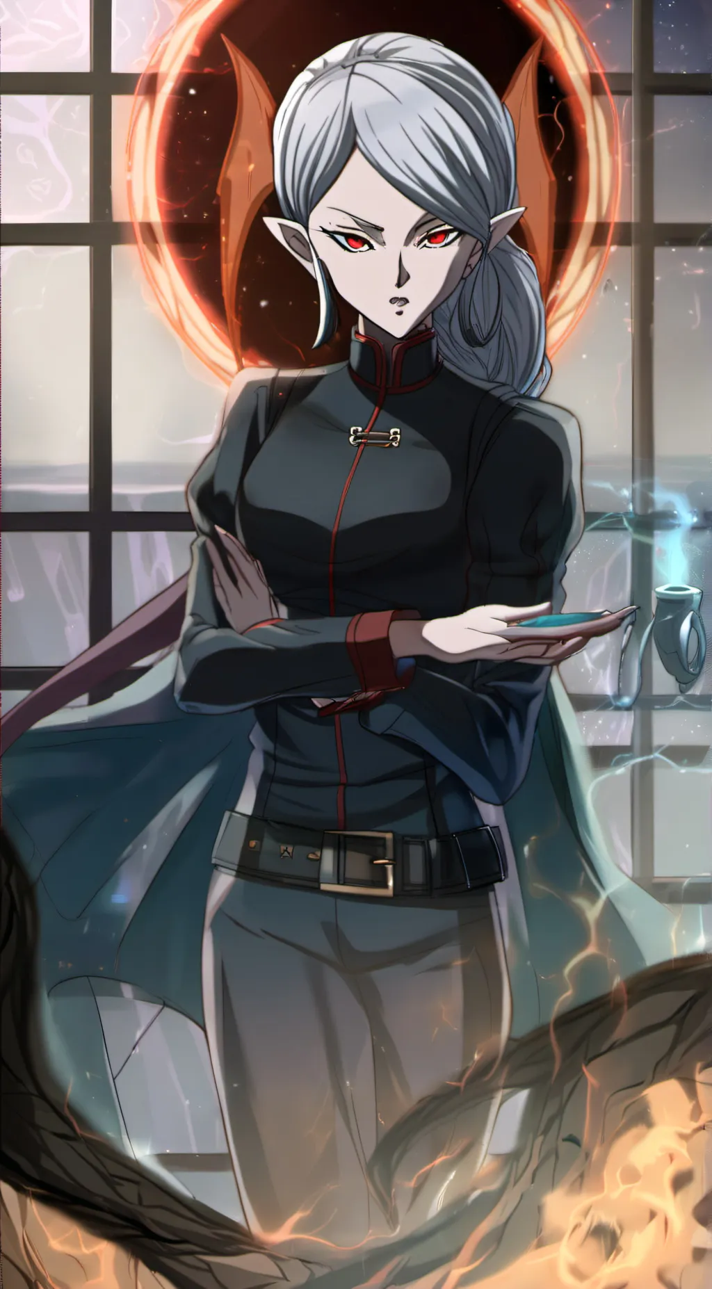 ai character: Towa background