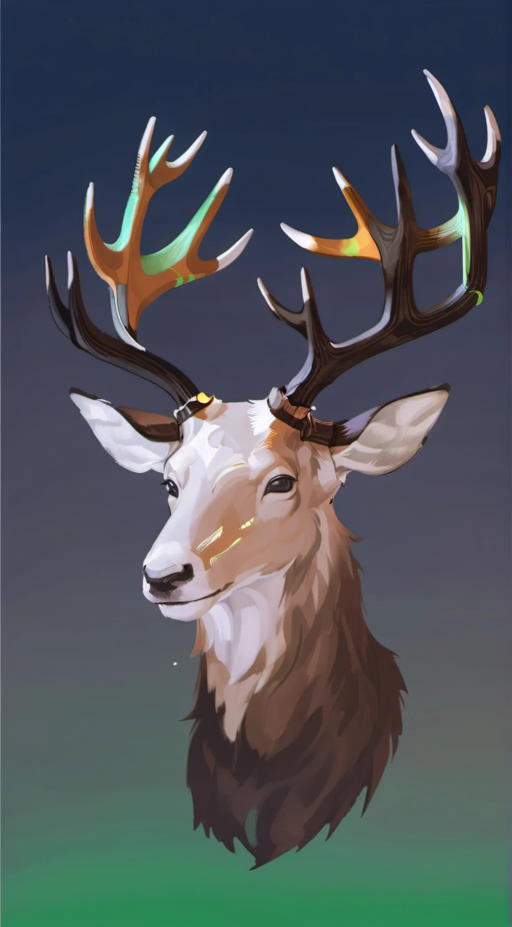 ai character: Luna background